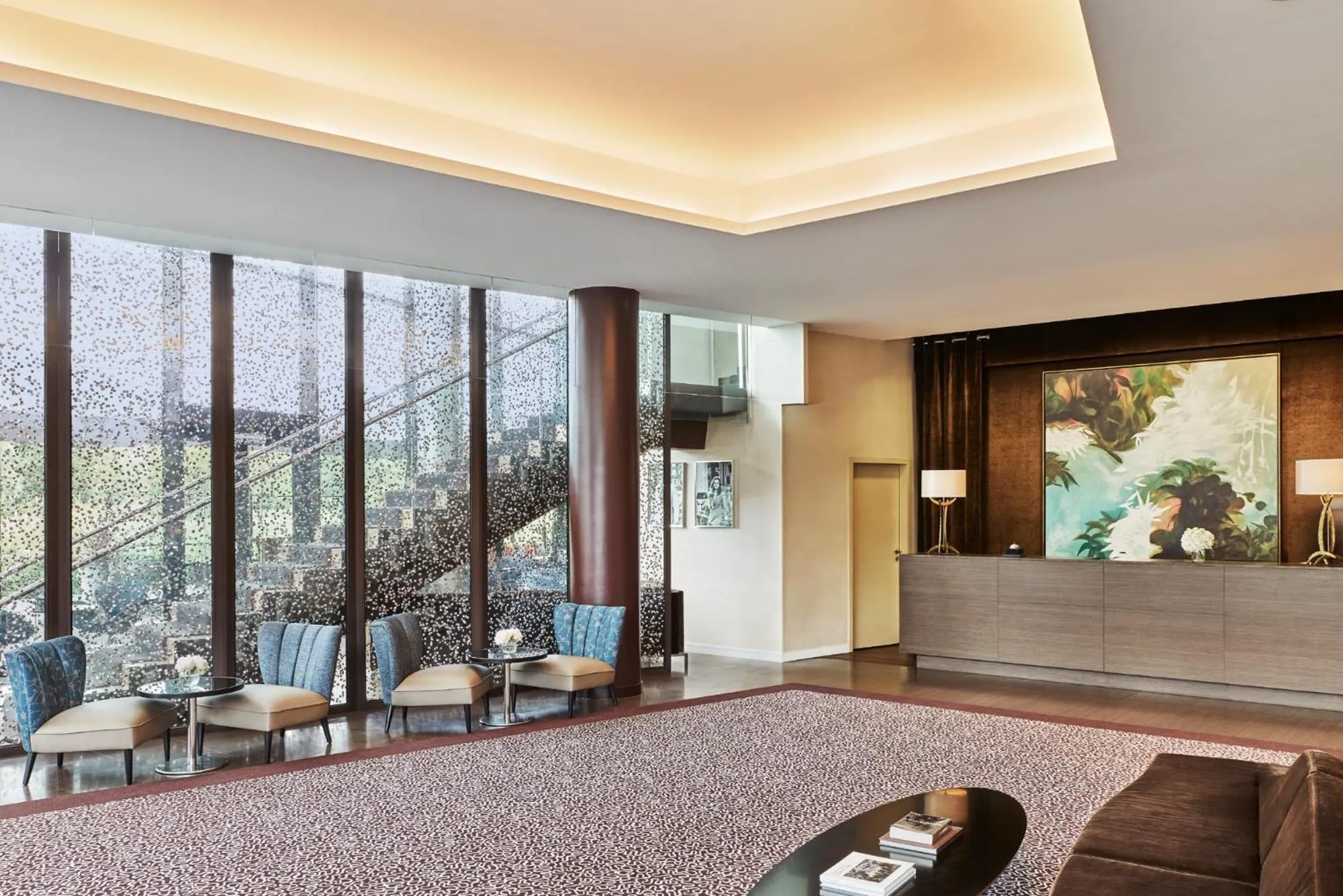 Lobby or reception in Hôtel Barrière Lille