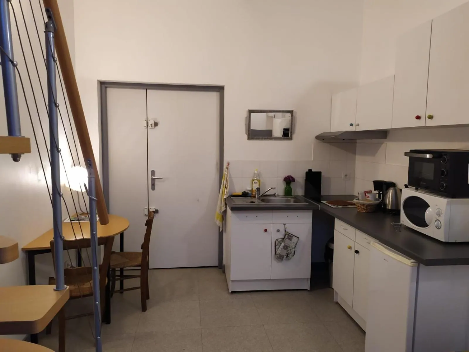 Kitchen or kitchenette in Les Bains Douches