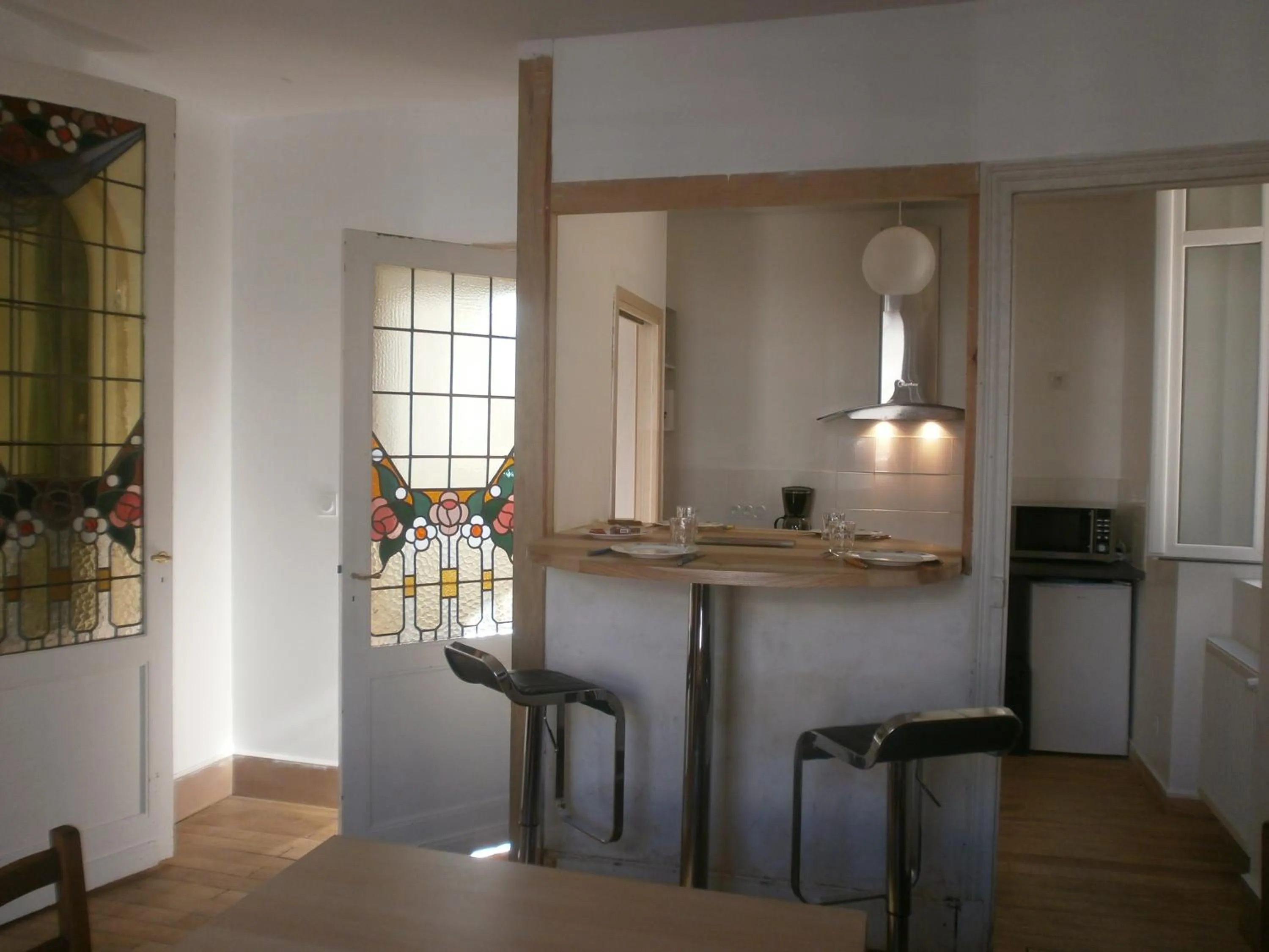 Kitchen or kitchenette in Les Bains Douches