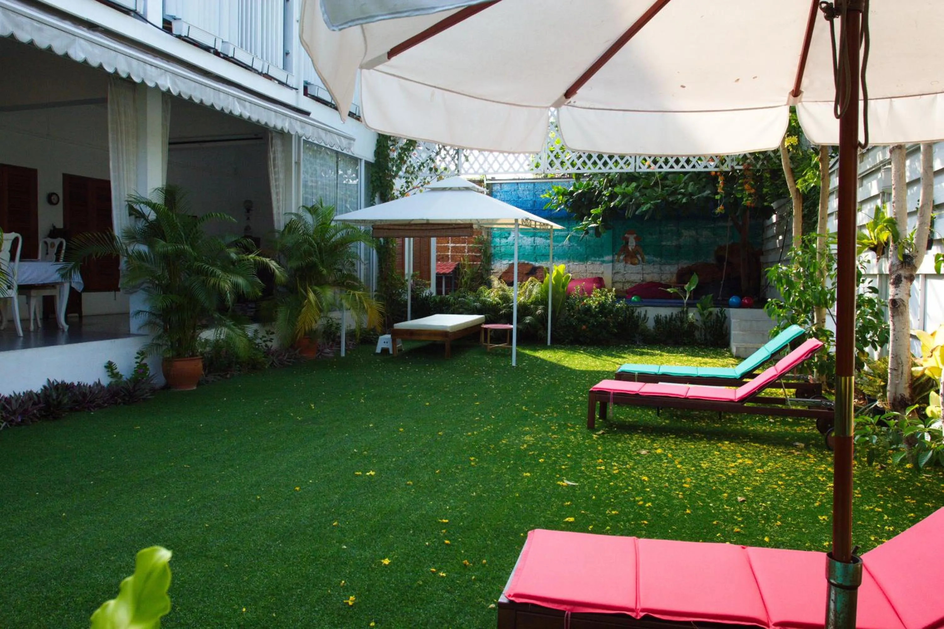 Garden in Barefeet Naturist Resort