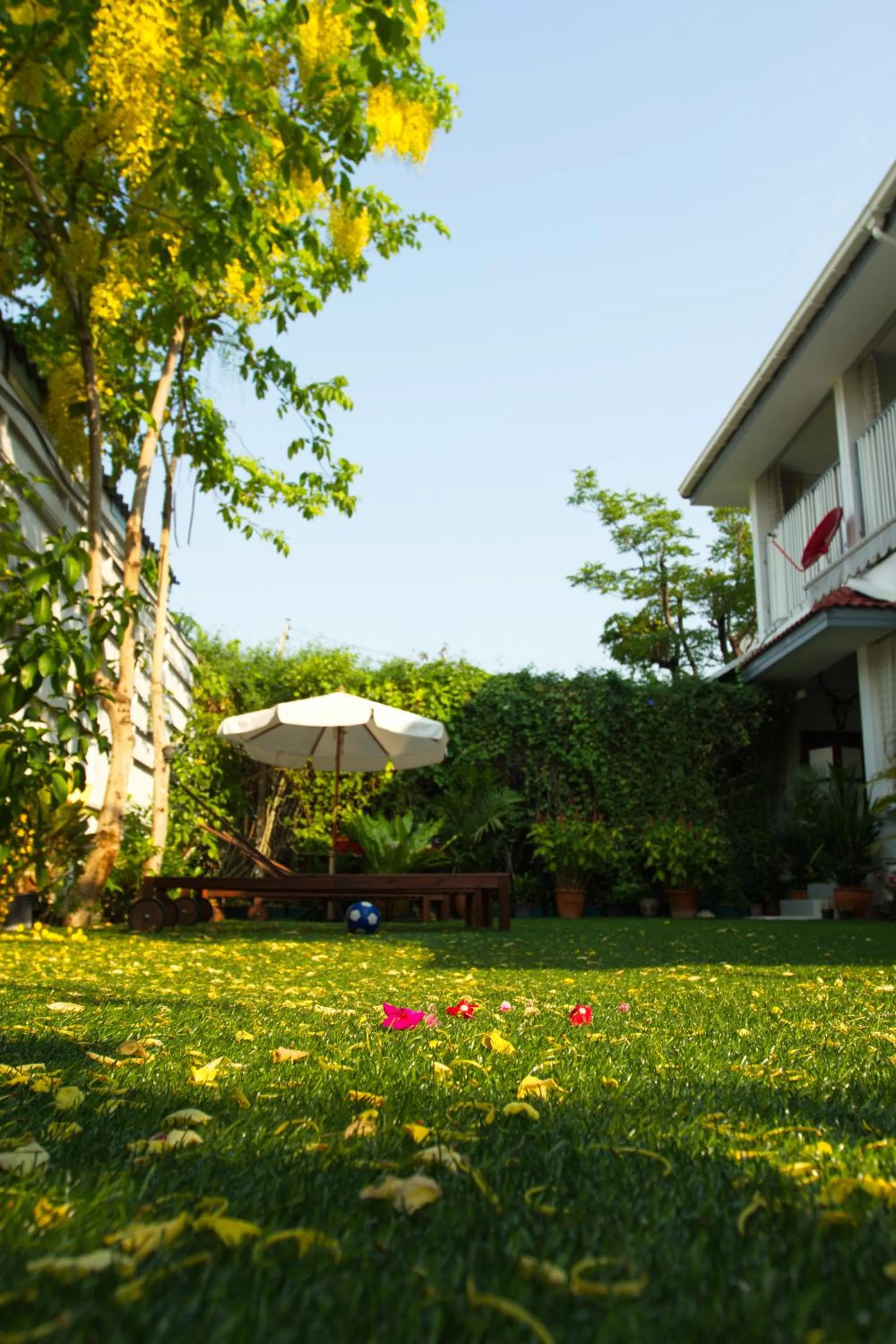 Garden in Barefeet Naturist Resort