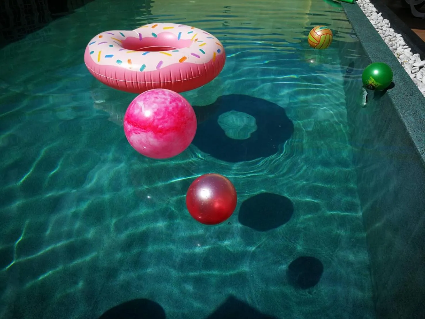 Swimming pool in Barefeet Naturist Resort