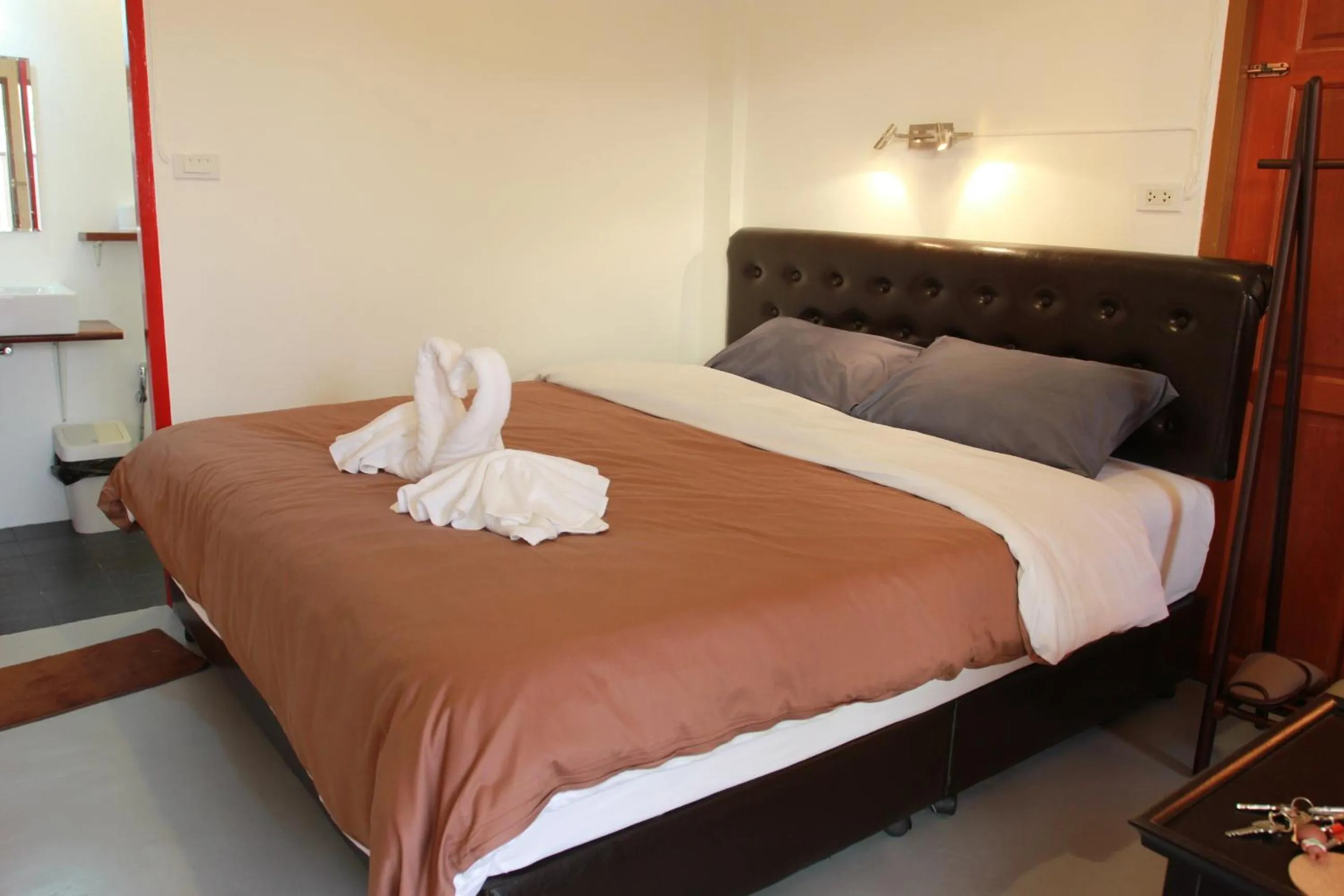 Bed in Barefeet Naturist Resort
