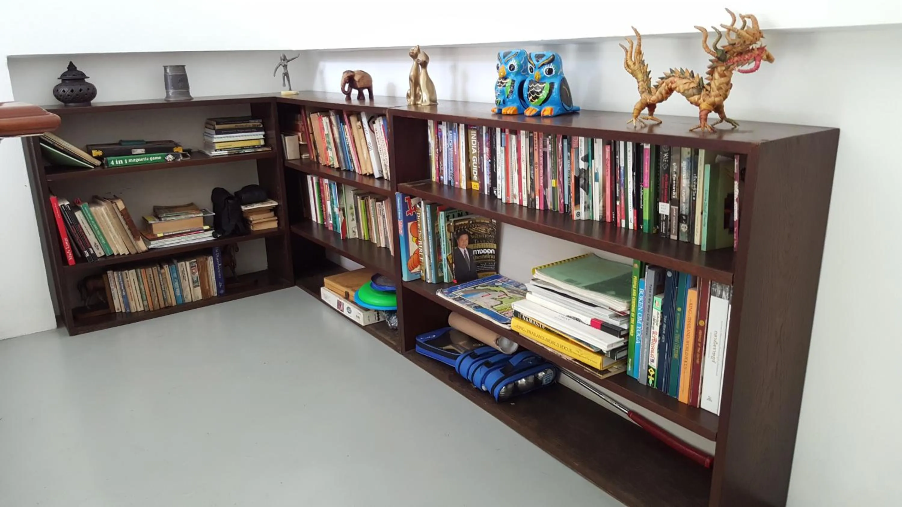 Library in Barefeet Naturist Resort