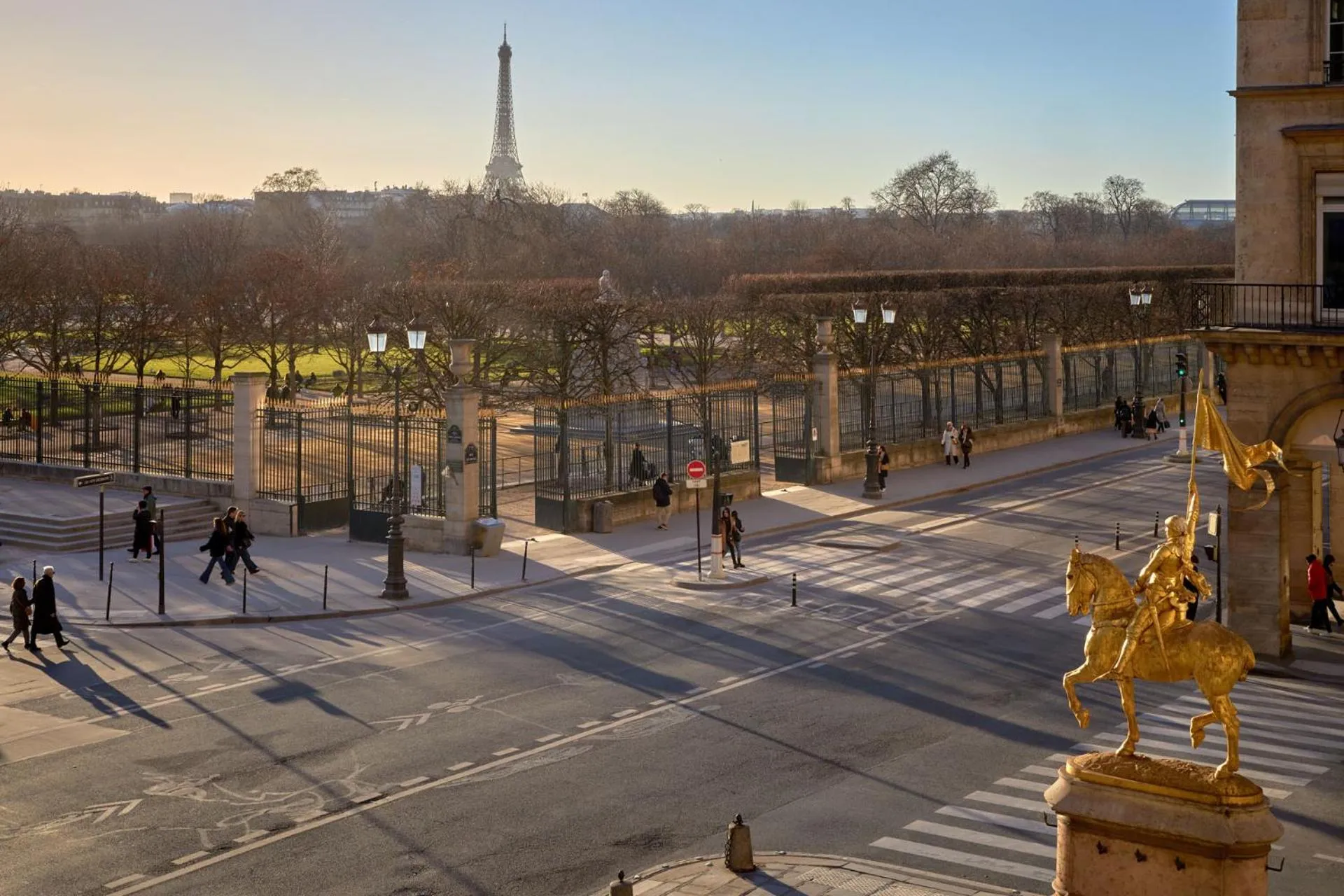 Landmark view in Hôtel Regina Louvre