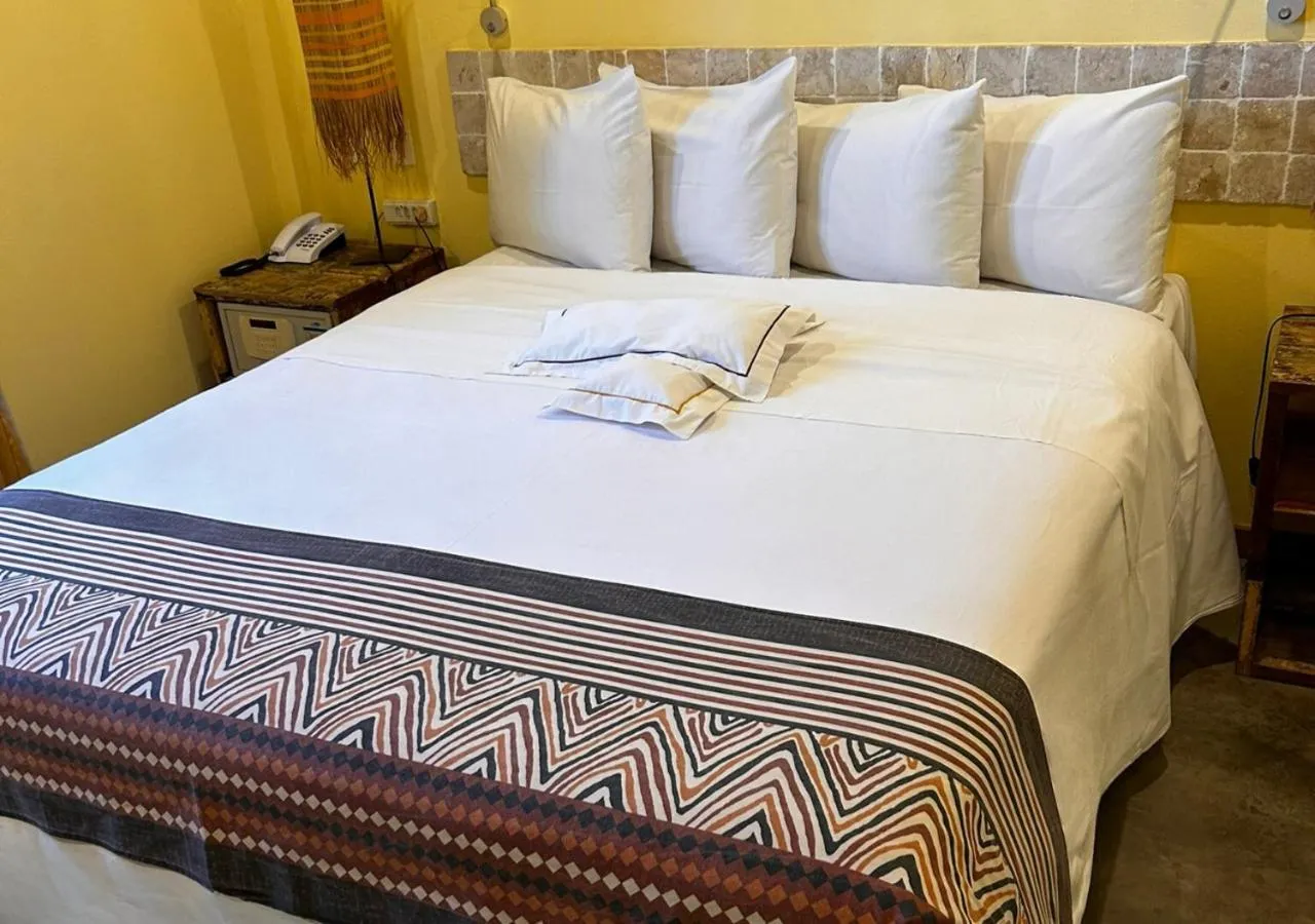 Bed in Bahiacafé Hotel