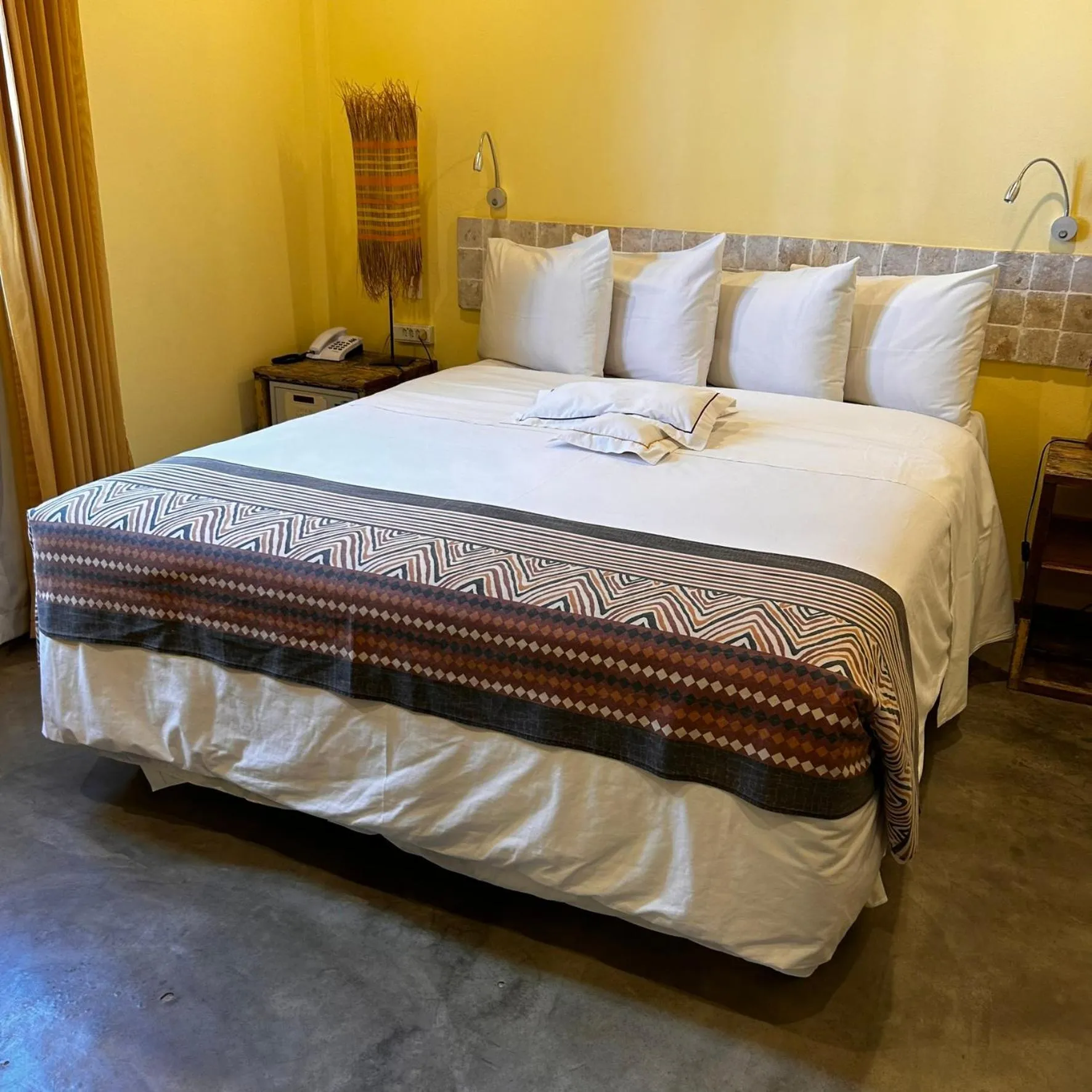 Bed in Bahiacafé Hotel