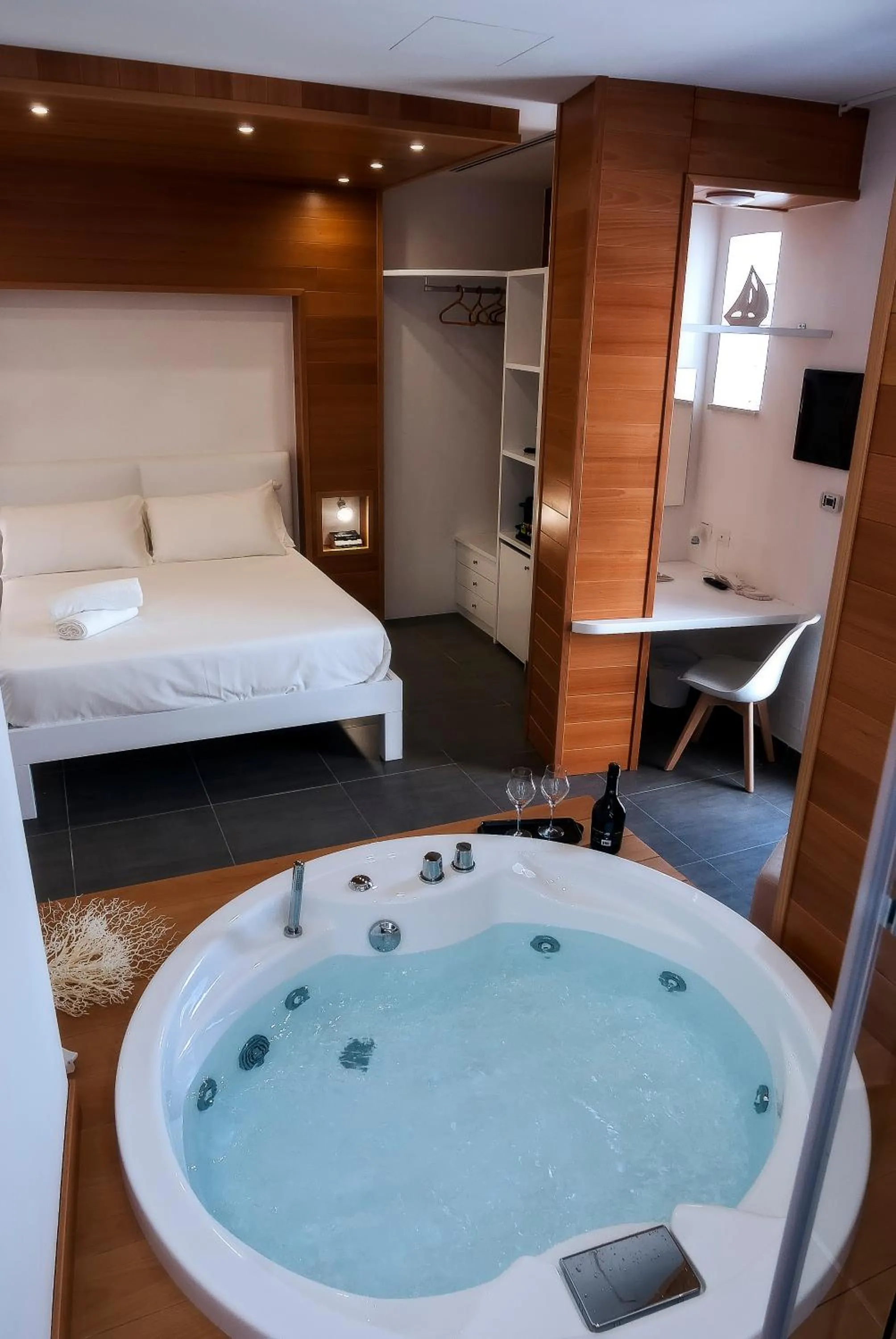 Photo of the whole room, Bed in La Sciabica