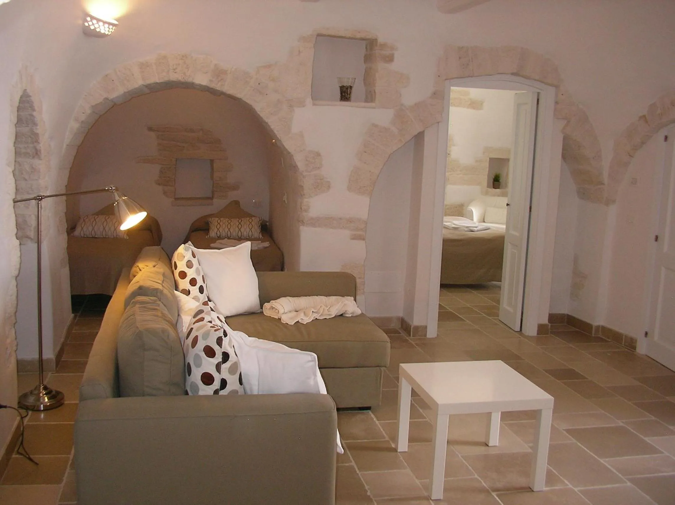 Communal lounge/ TV room in Charming Trulli