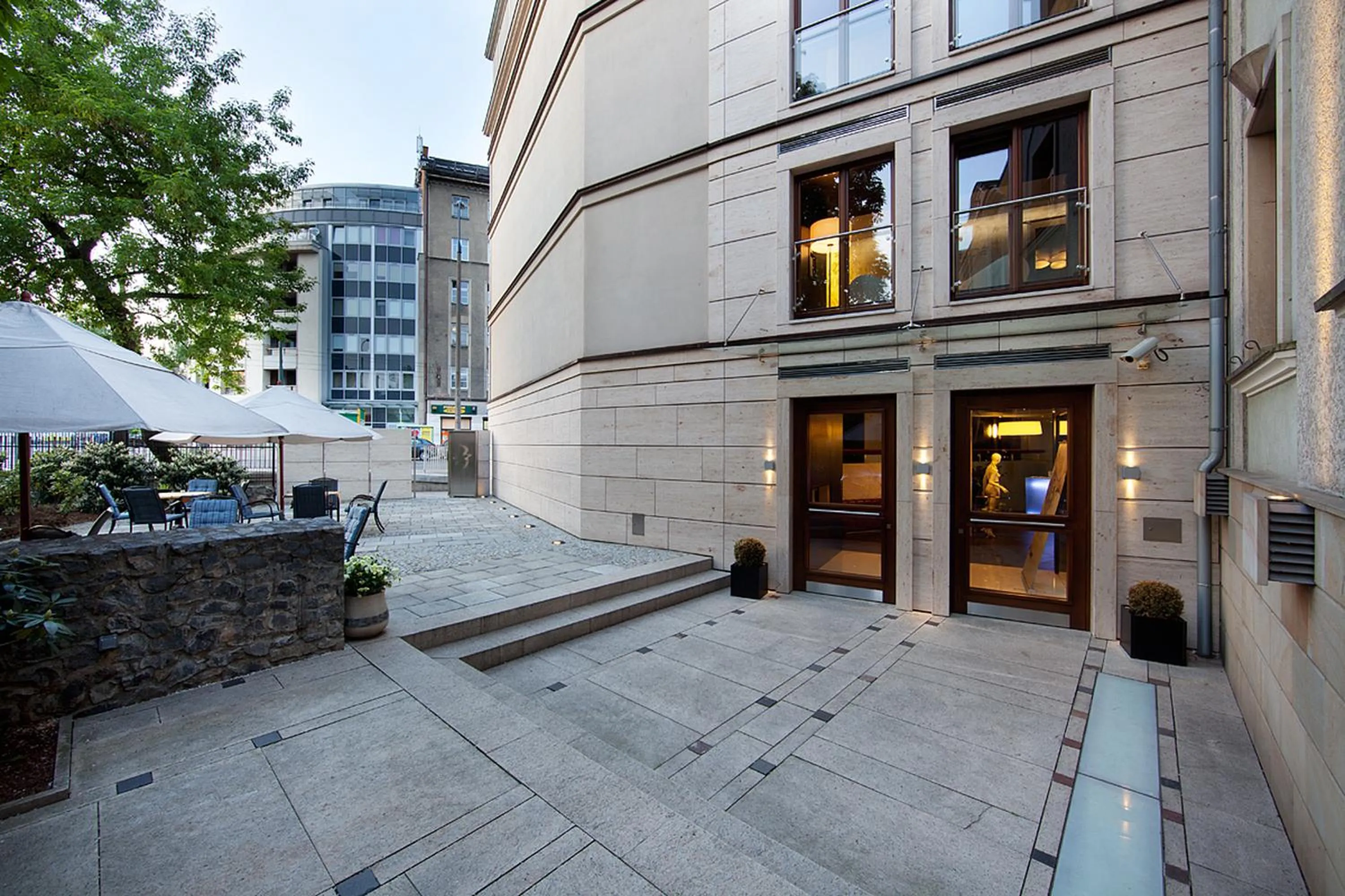 Property building in Niebieski Art Hotel & Spa