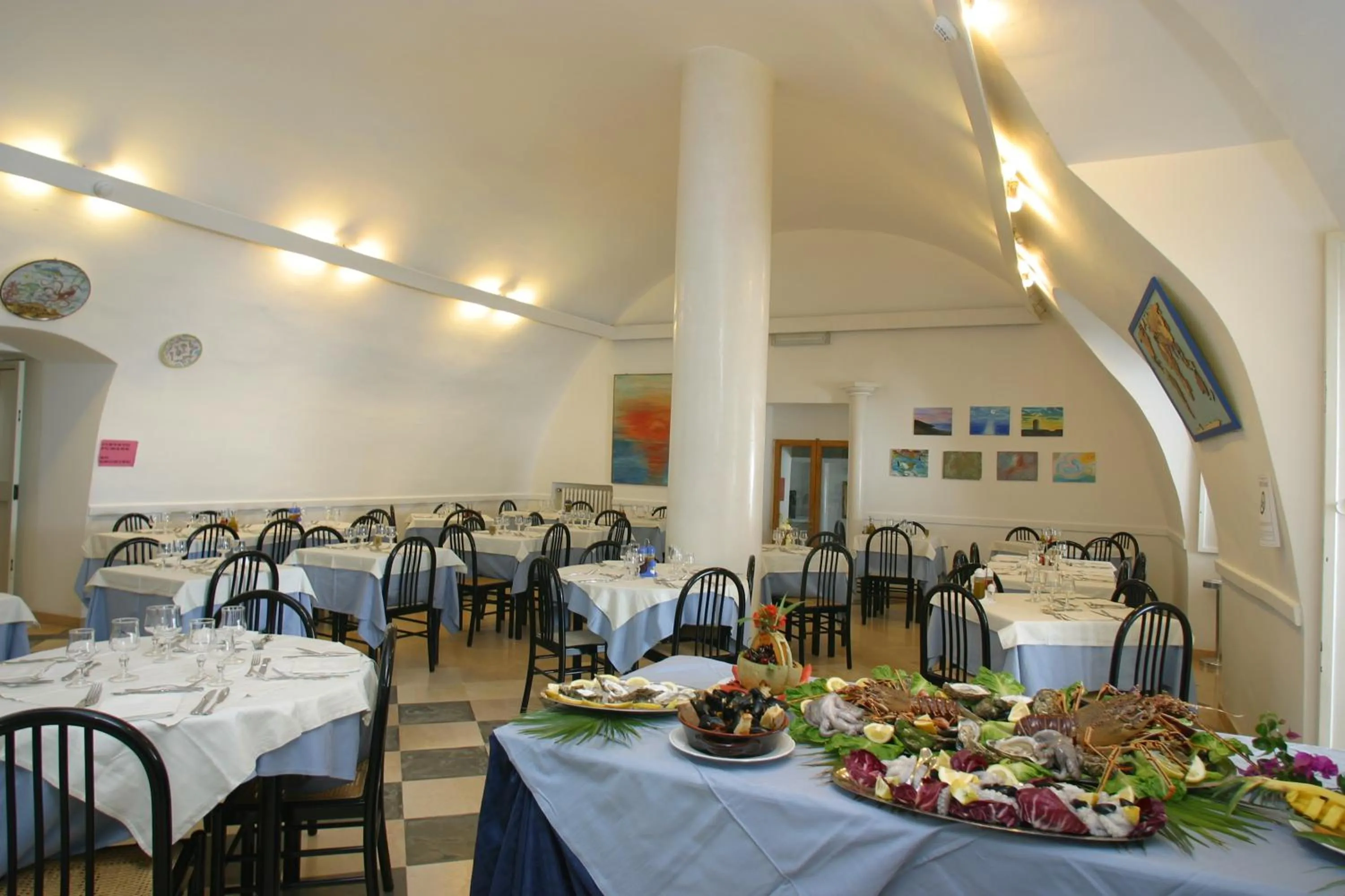 Restaurant/places to eat in Hotel Elisa - Spiaggia Privata Inclusa