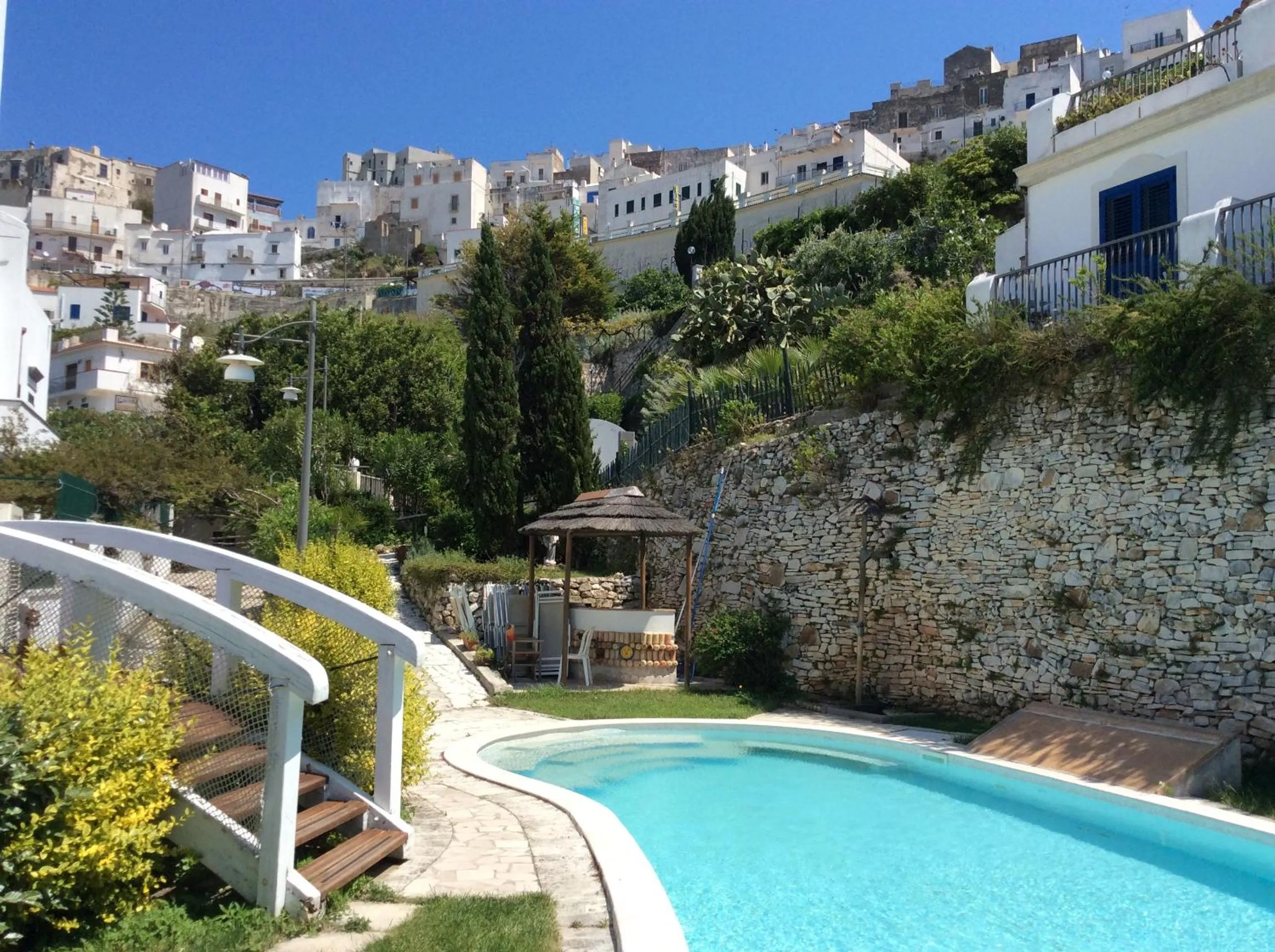 Swimming pool in Hotel Elisa - Spiaggia Privata Inclusa