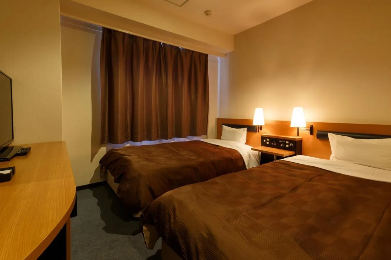 Bedroom in Via Inn Hiroshima Kanayamacho