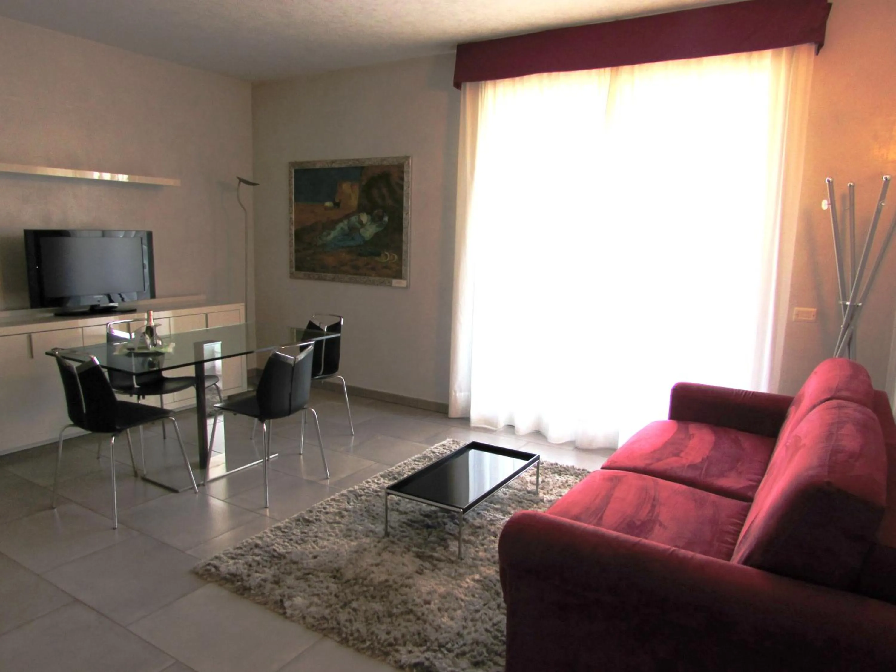 Living room in Hotel Dante Residence