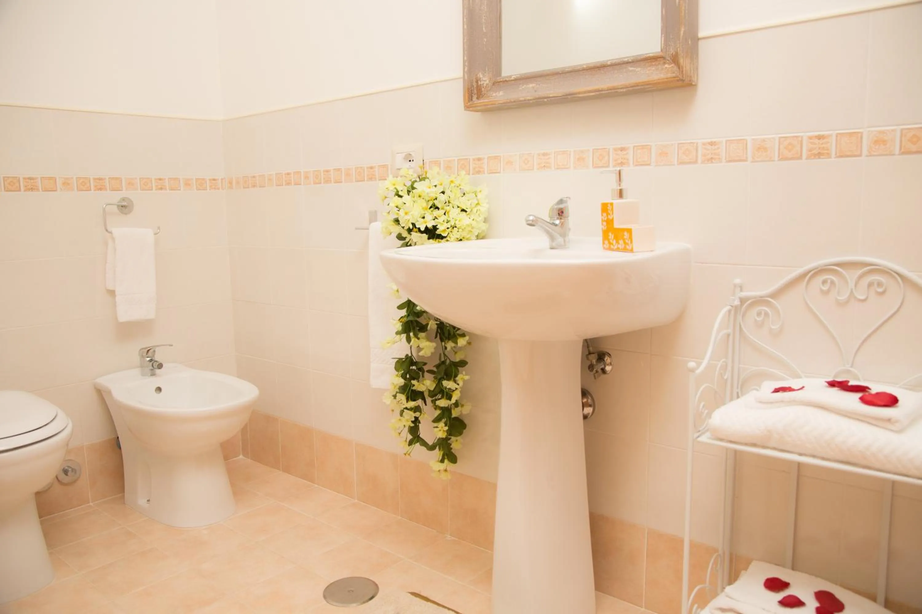 Bathroom in Residenza Campus Roma