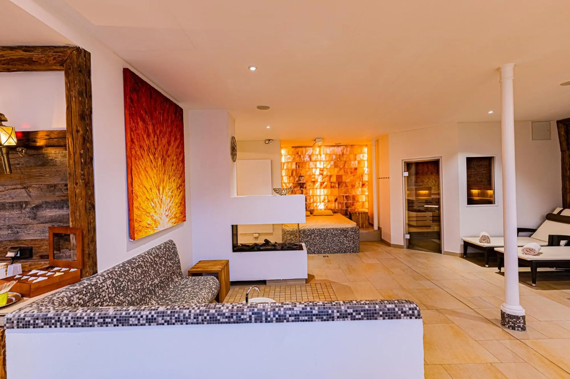 Spa and wellness centre/facilities, Bed in Château de Pourtalès