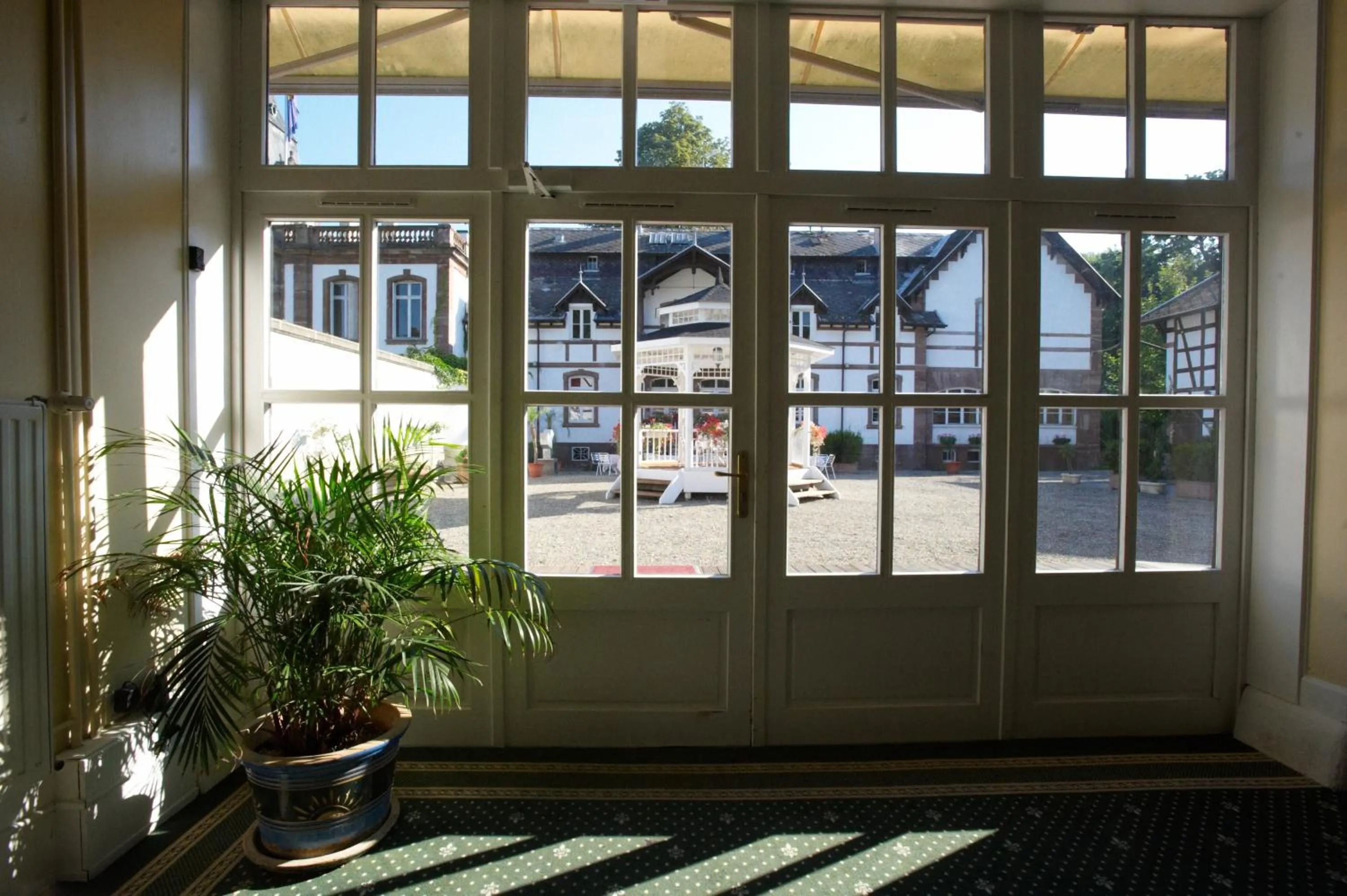 Living room in Château de Pourtalès