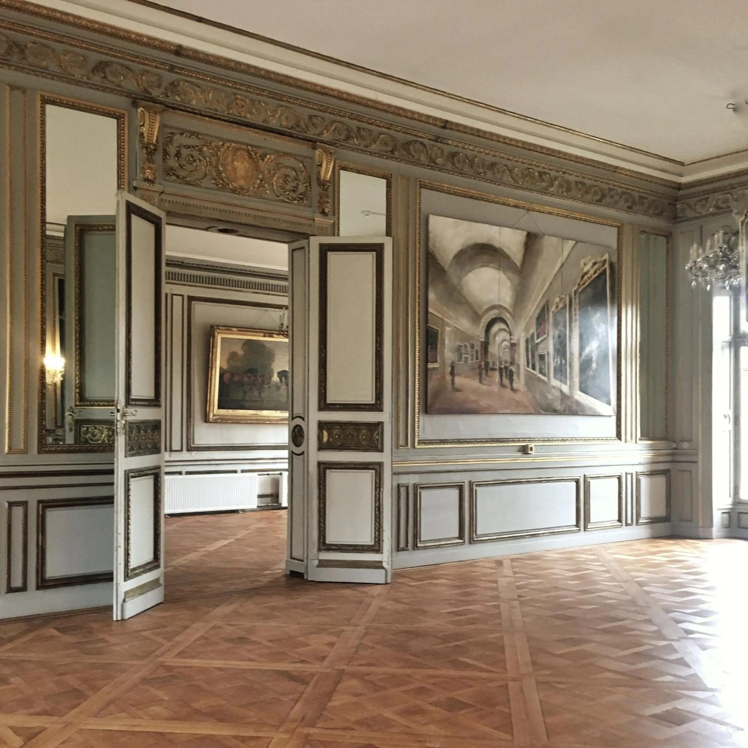 Area and facilities in Château de Pourtalès