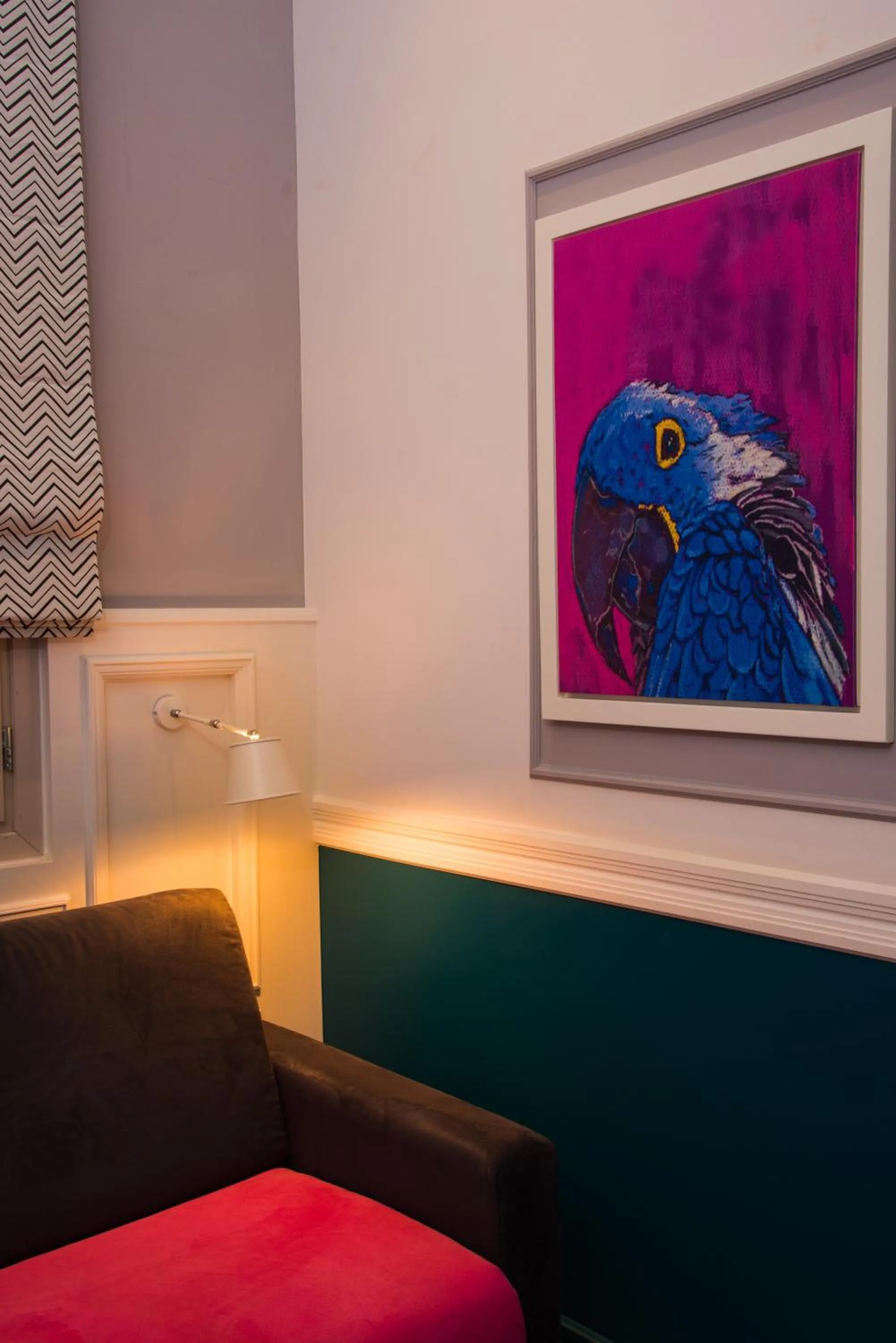 Seating area in Elia Portou Due