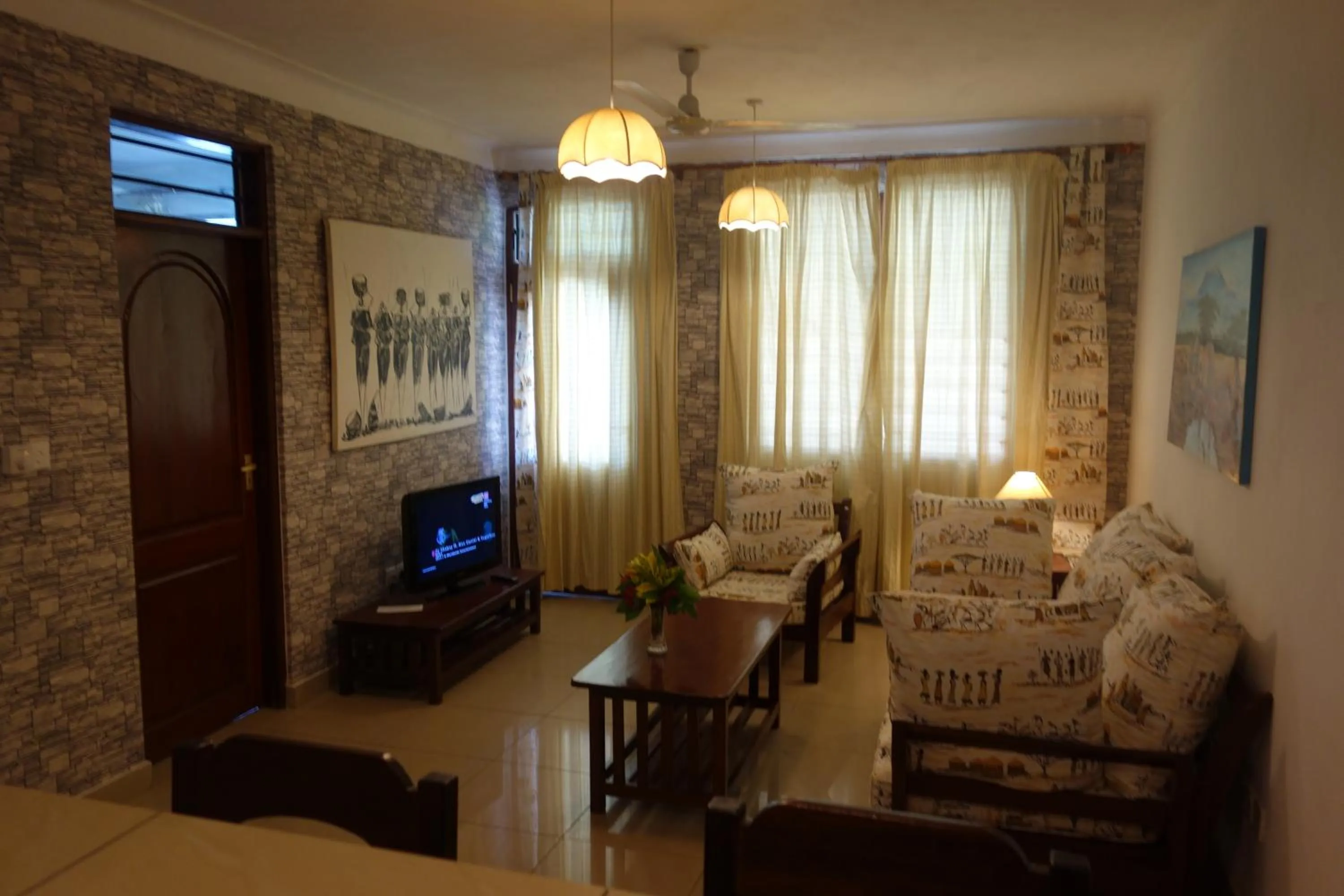 Living room in Morning Star Diani