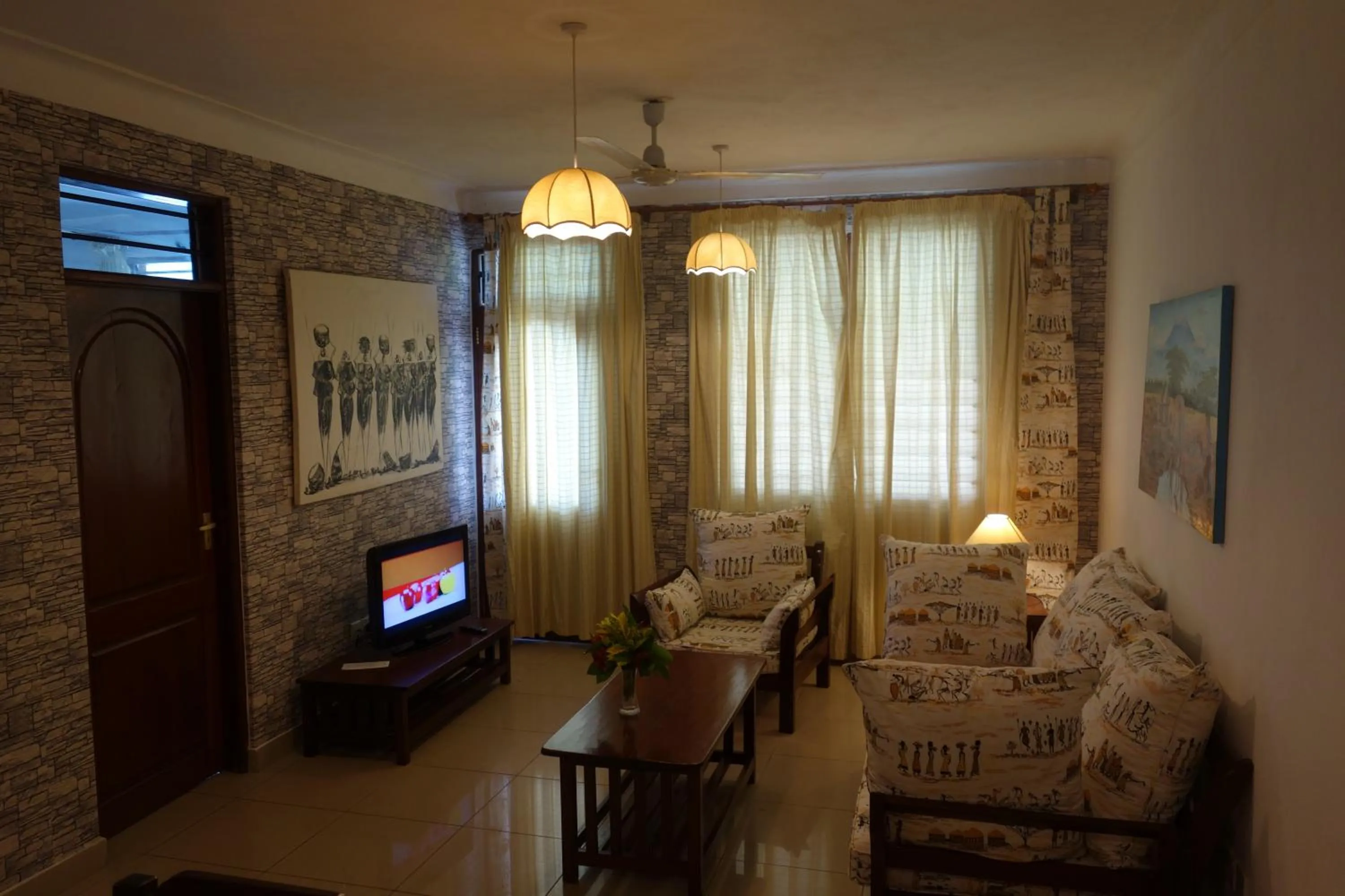 Living room in Morning Star Diani