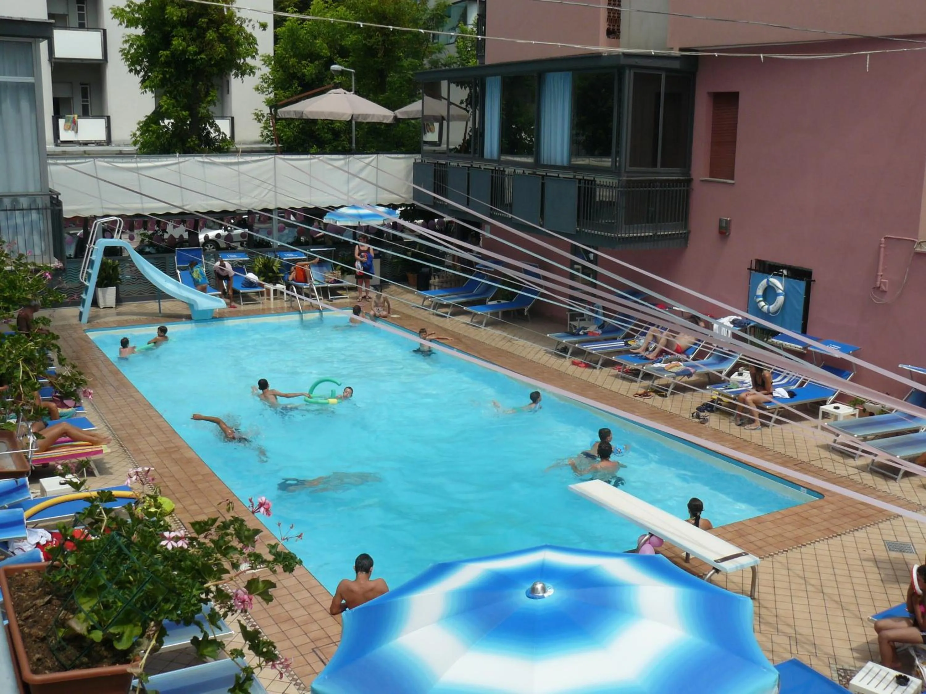 Swimming pool in Hotel Faber