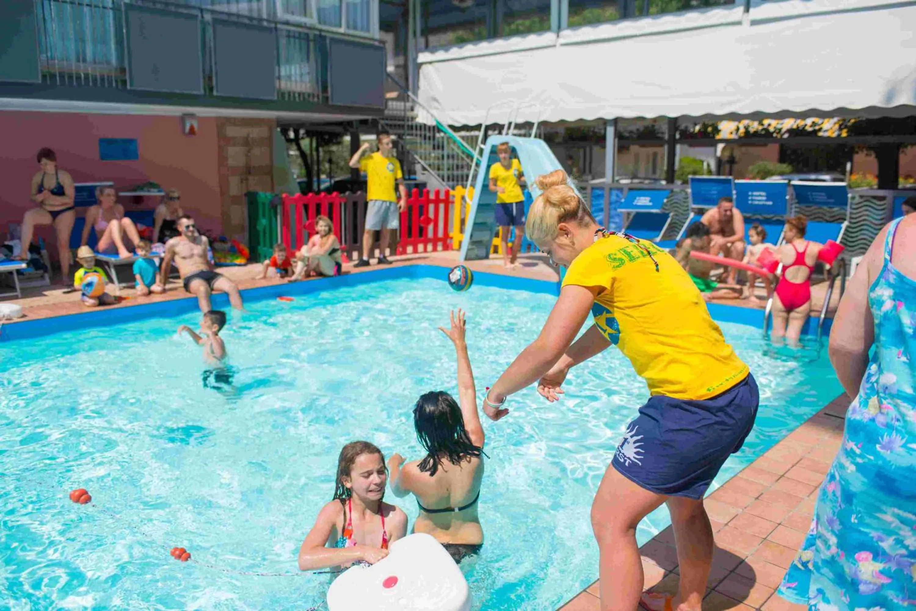 Swimming pool in Hotel Faber