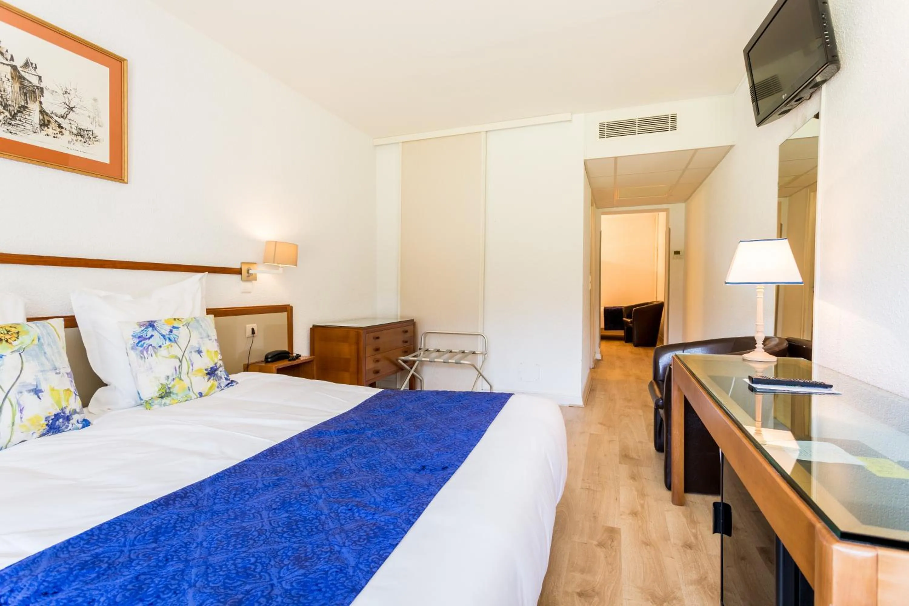 Balcony/Terrace in Hôtel Restaurant du Château