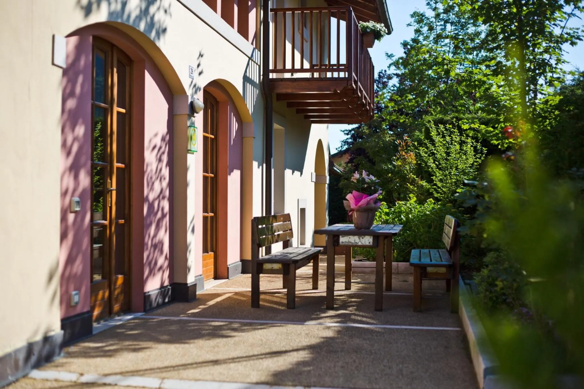 Garden in Hotel Martinelli