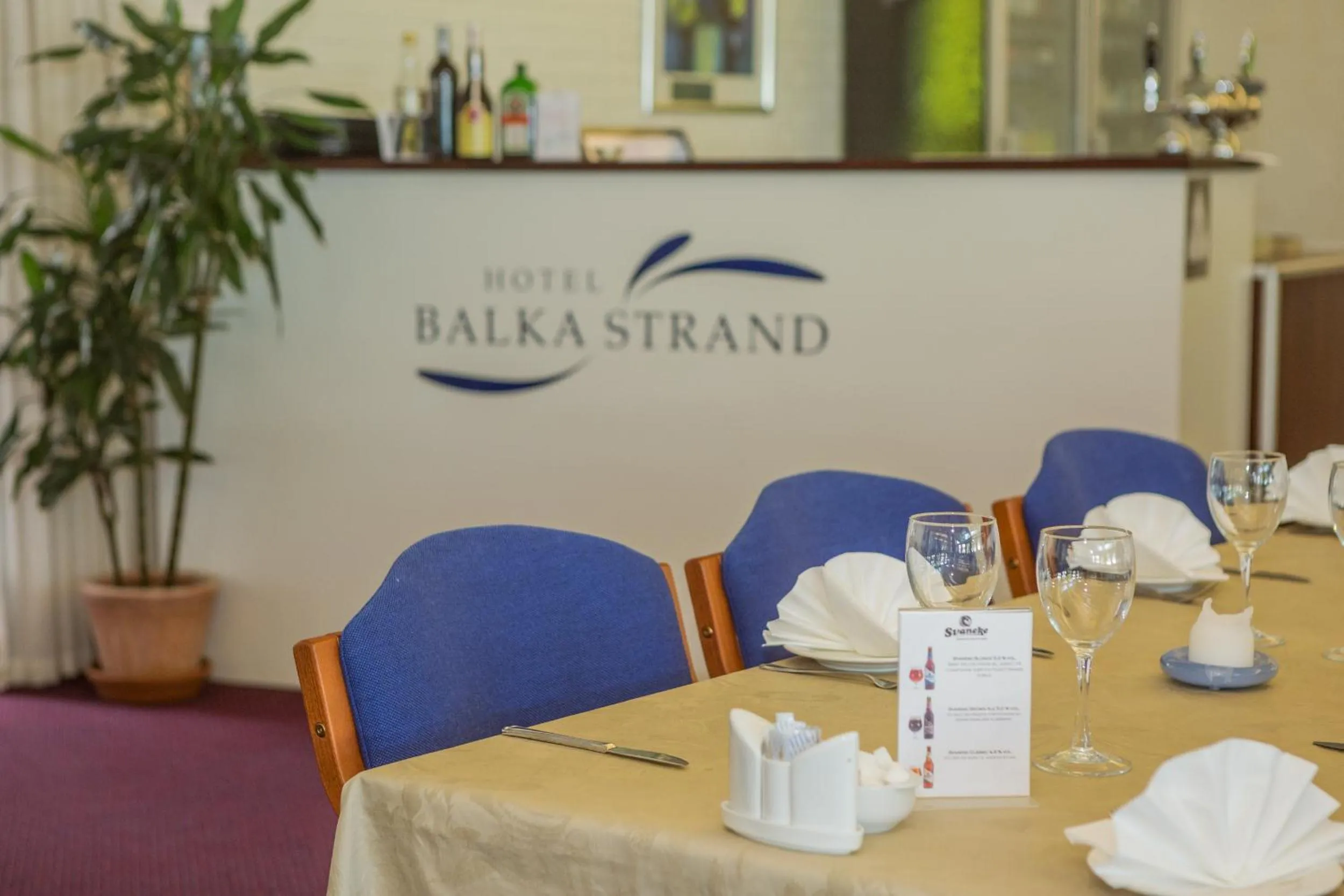 Restaurant/places to eat in Hotel Balka Strand
