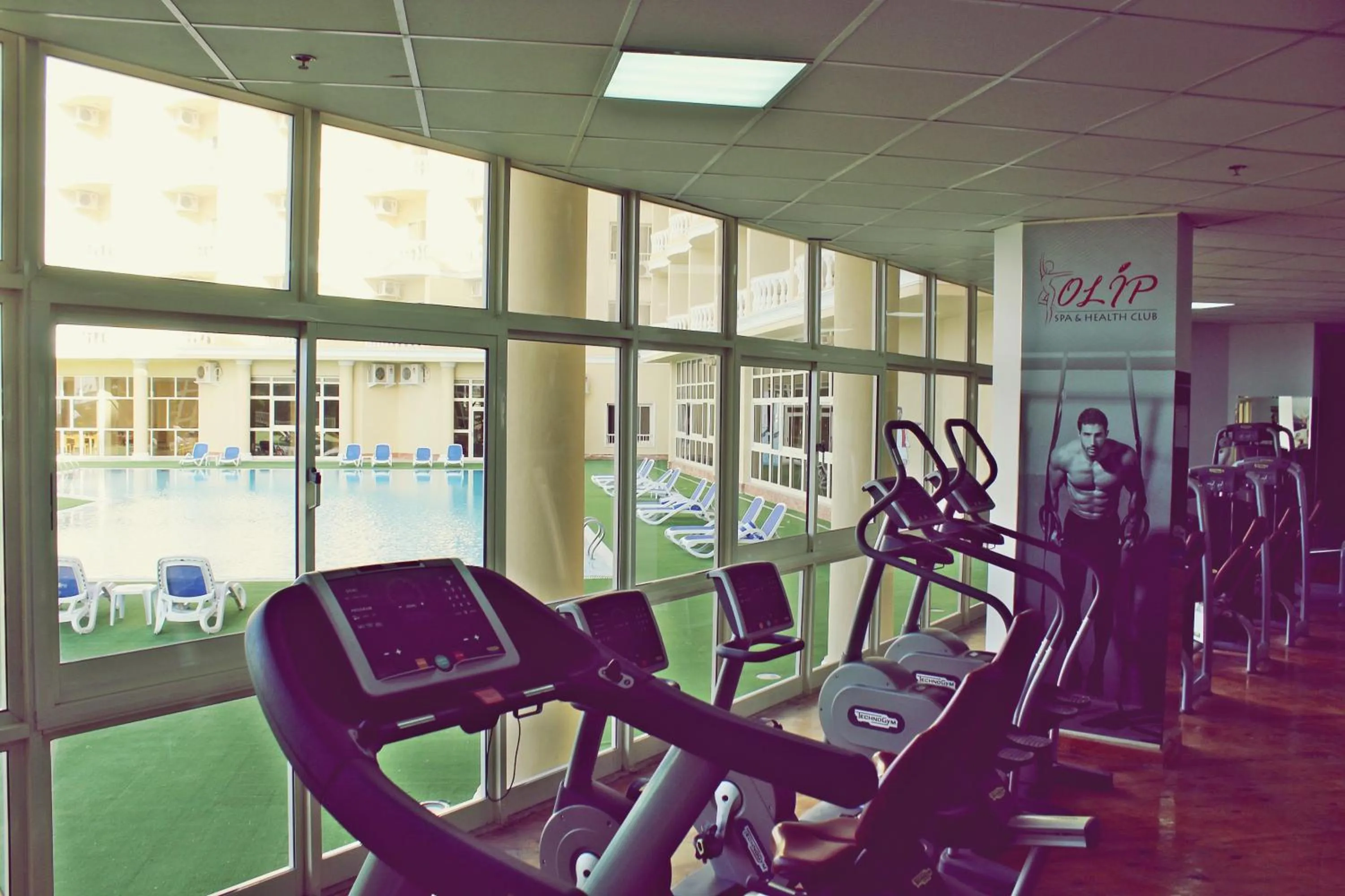Fitness centre/facilities in Tolip Family Club Borg El Arab