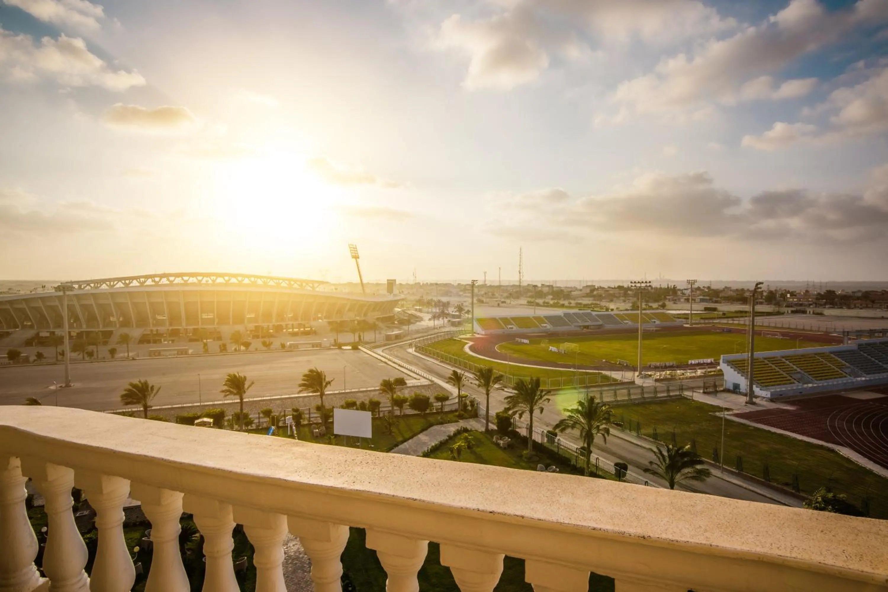 Balcony/Terrace in Tolip Family Club Borg El Arab