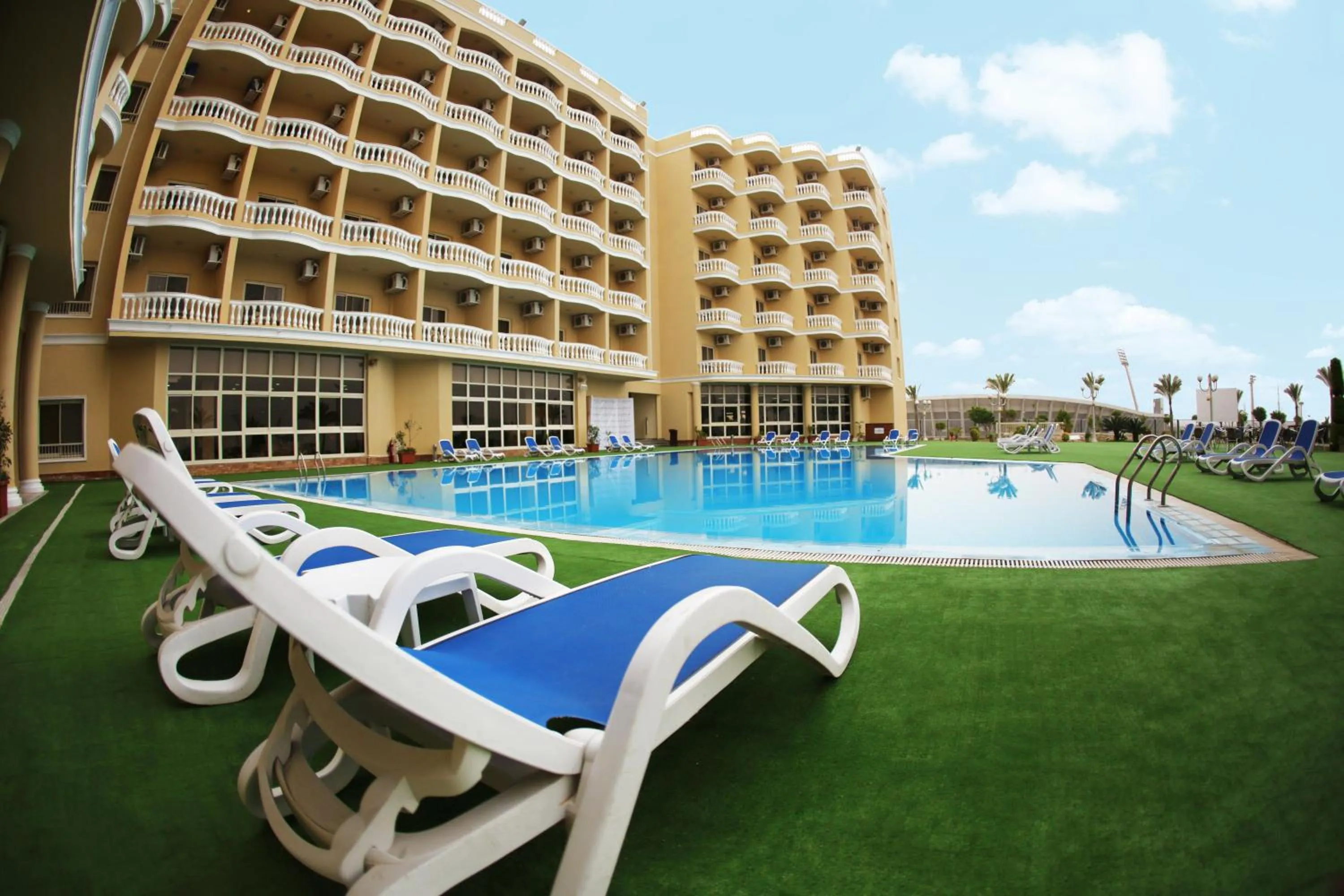 Bird's eye view in Tolip Family Club Borg El Arab