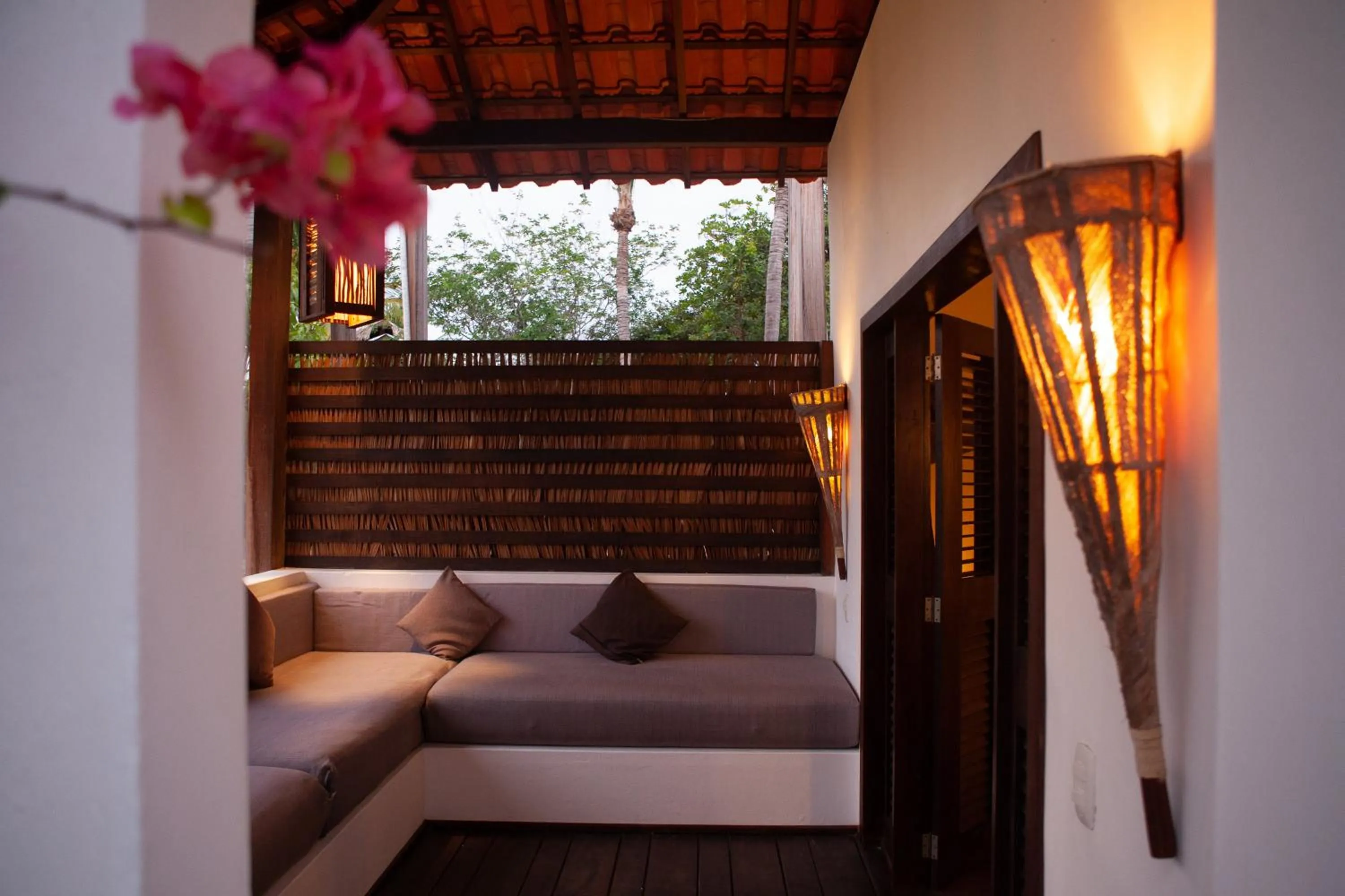 Seating area in La Ferme De Georges