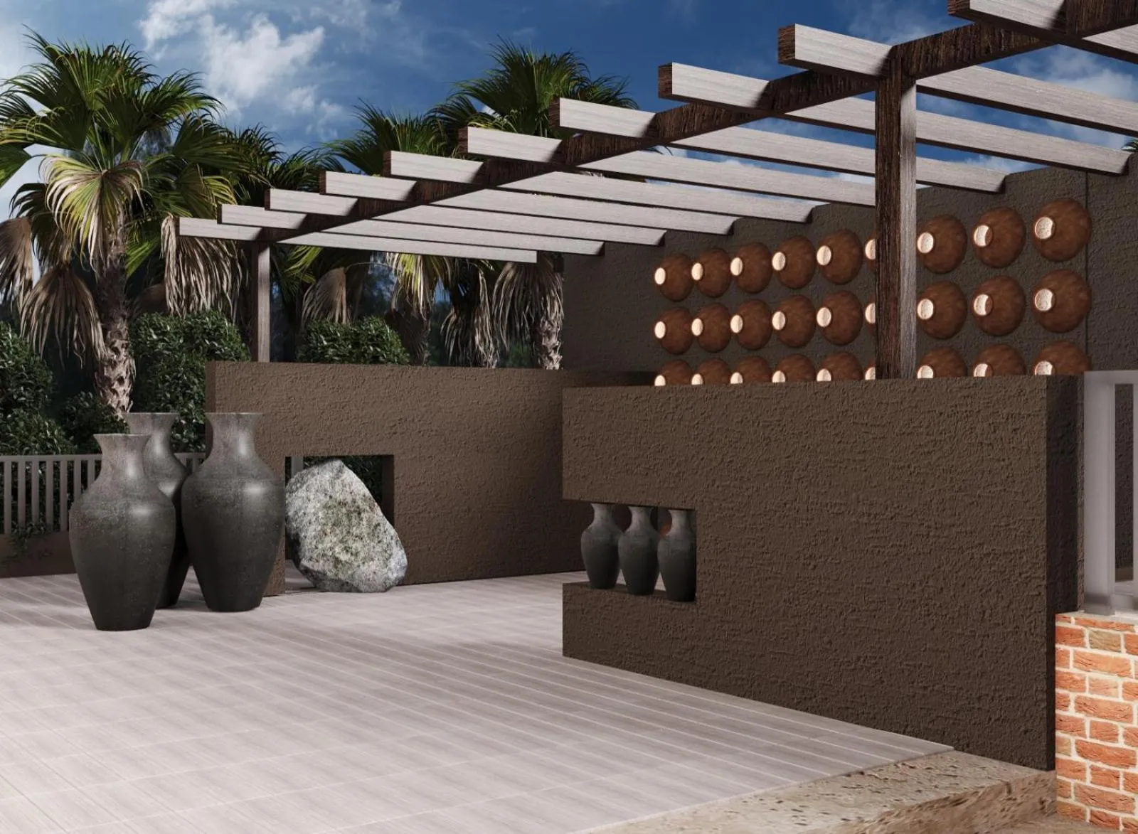 Decorative detail in Corendon Hydros Club Kemer