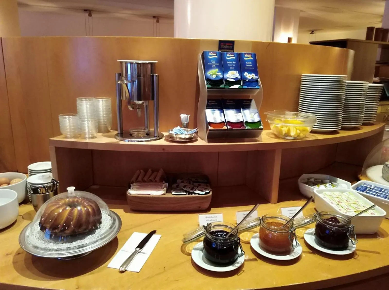 Buffet breakfast in Seiser Alm Plaza