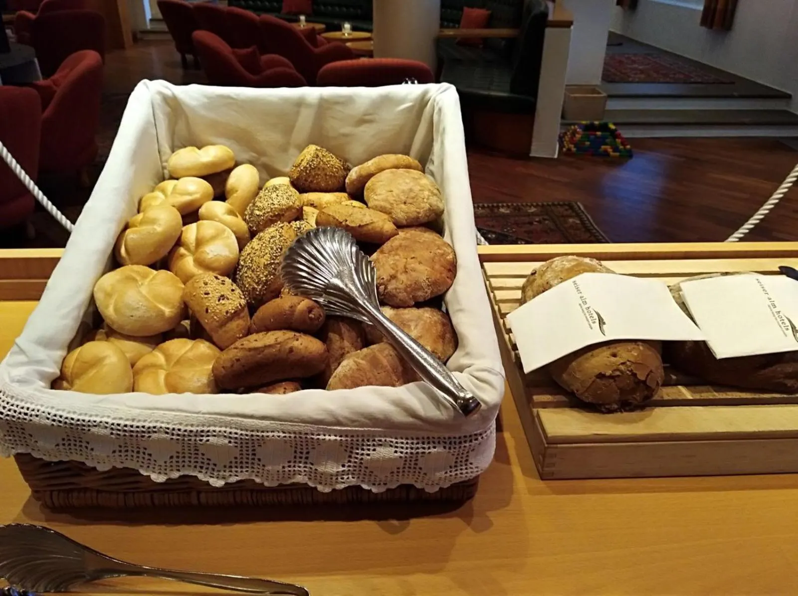 Buffet breakfast in Seiser Alm Plaza