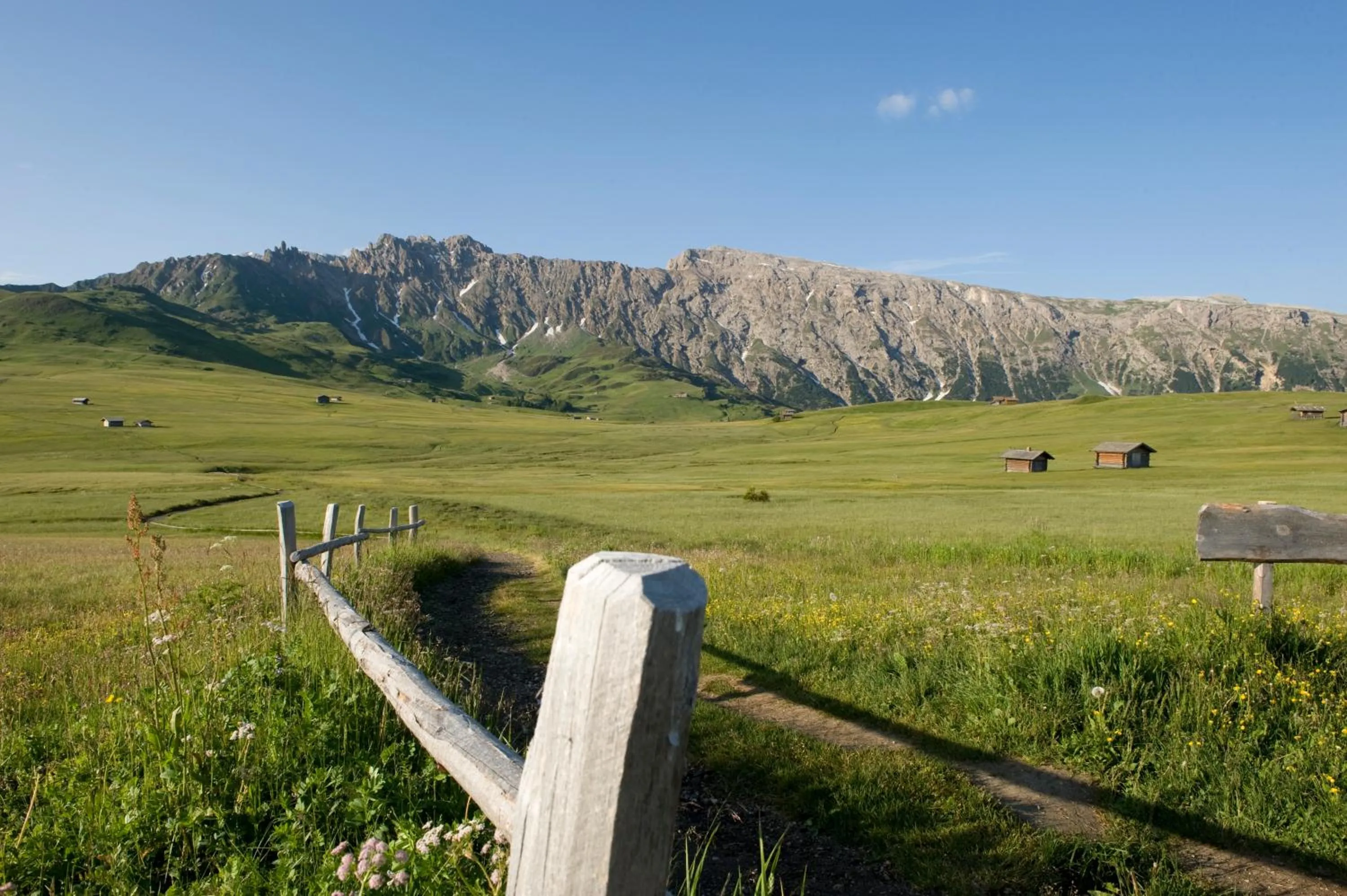 Area and facilities in Seiser Alm Plaza