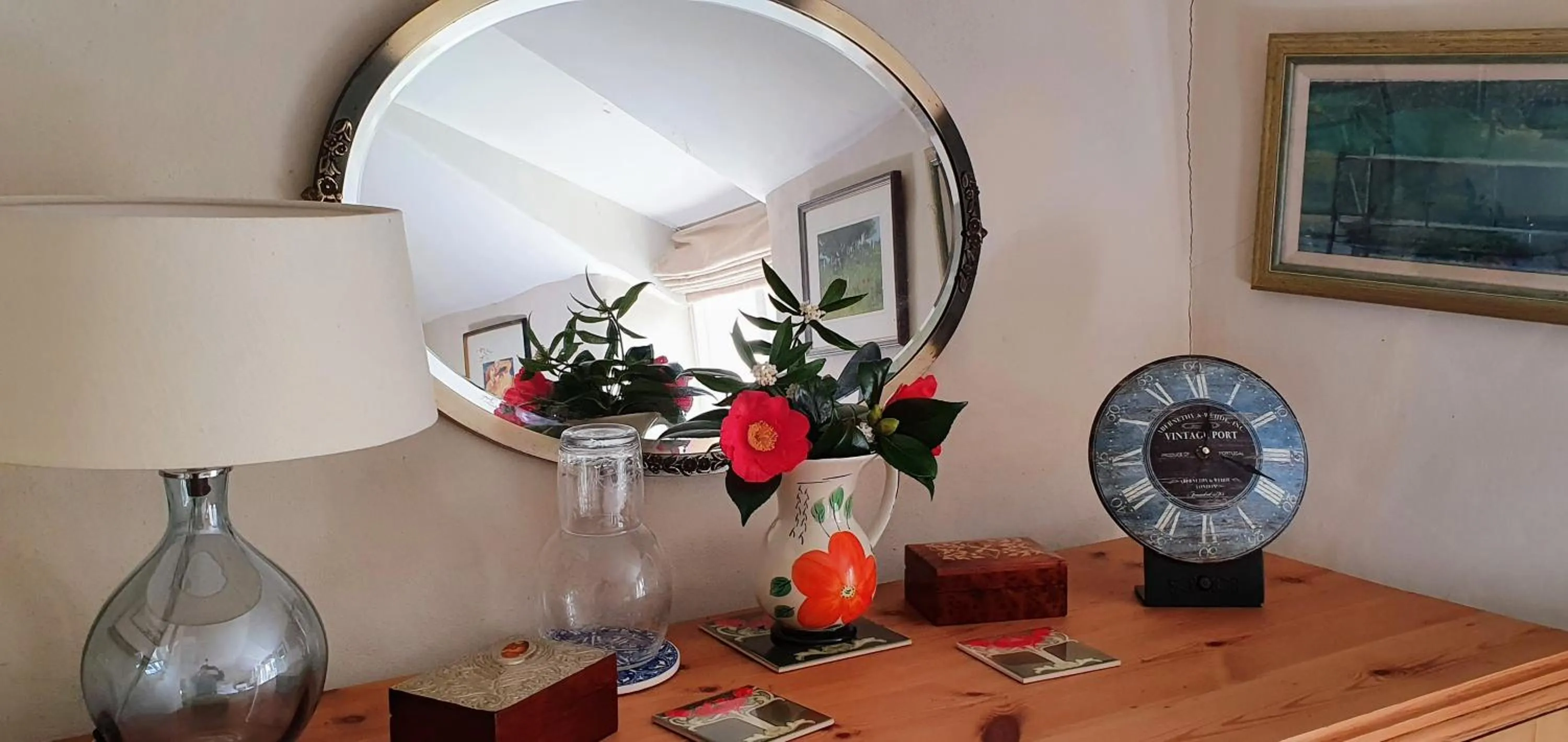 Decorative detail in Tracebridge Cottage B&B