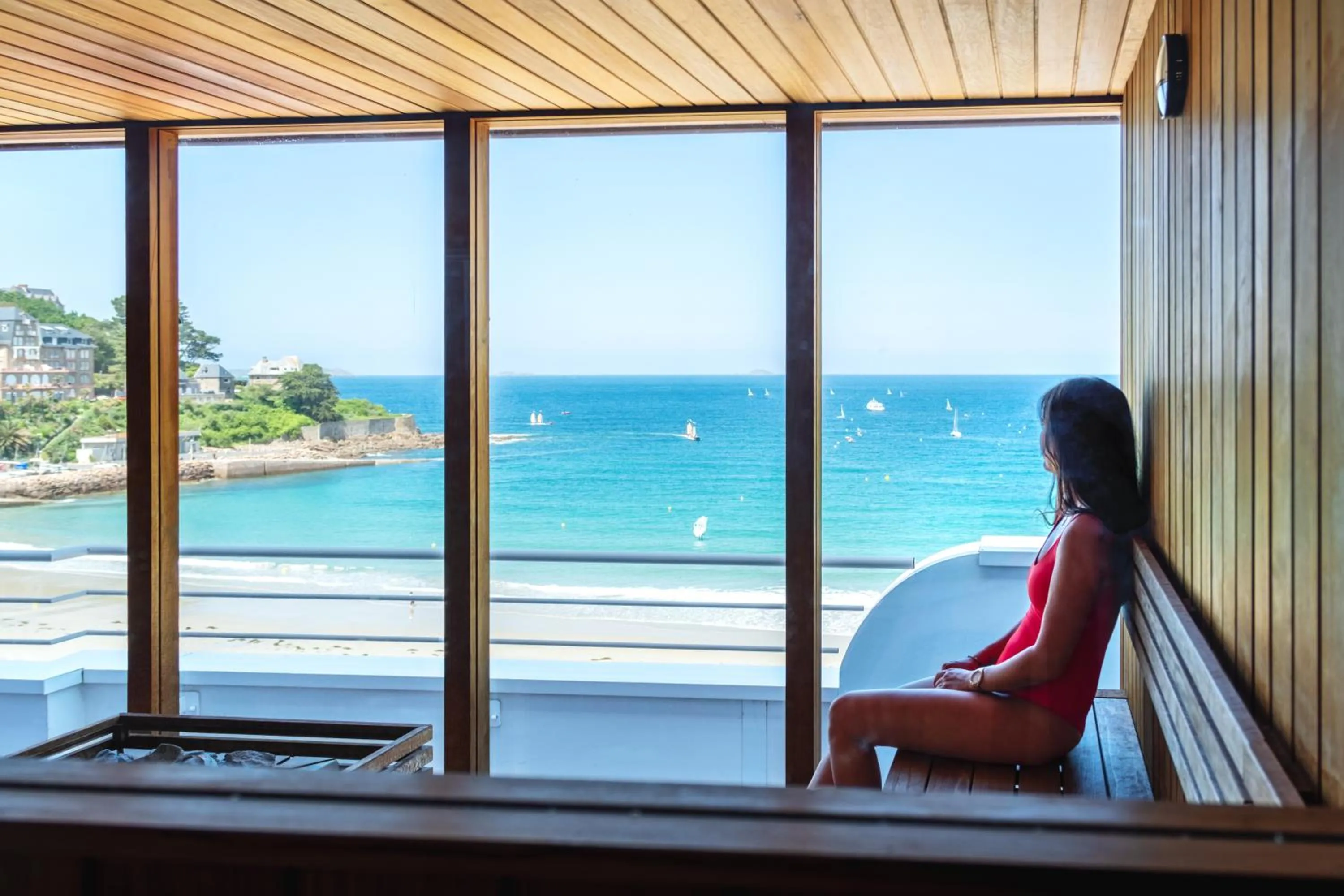 Spa and wellness centre/facilities in Grand Hôtel Perros-Guirec