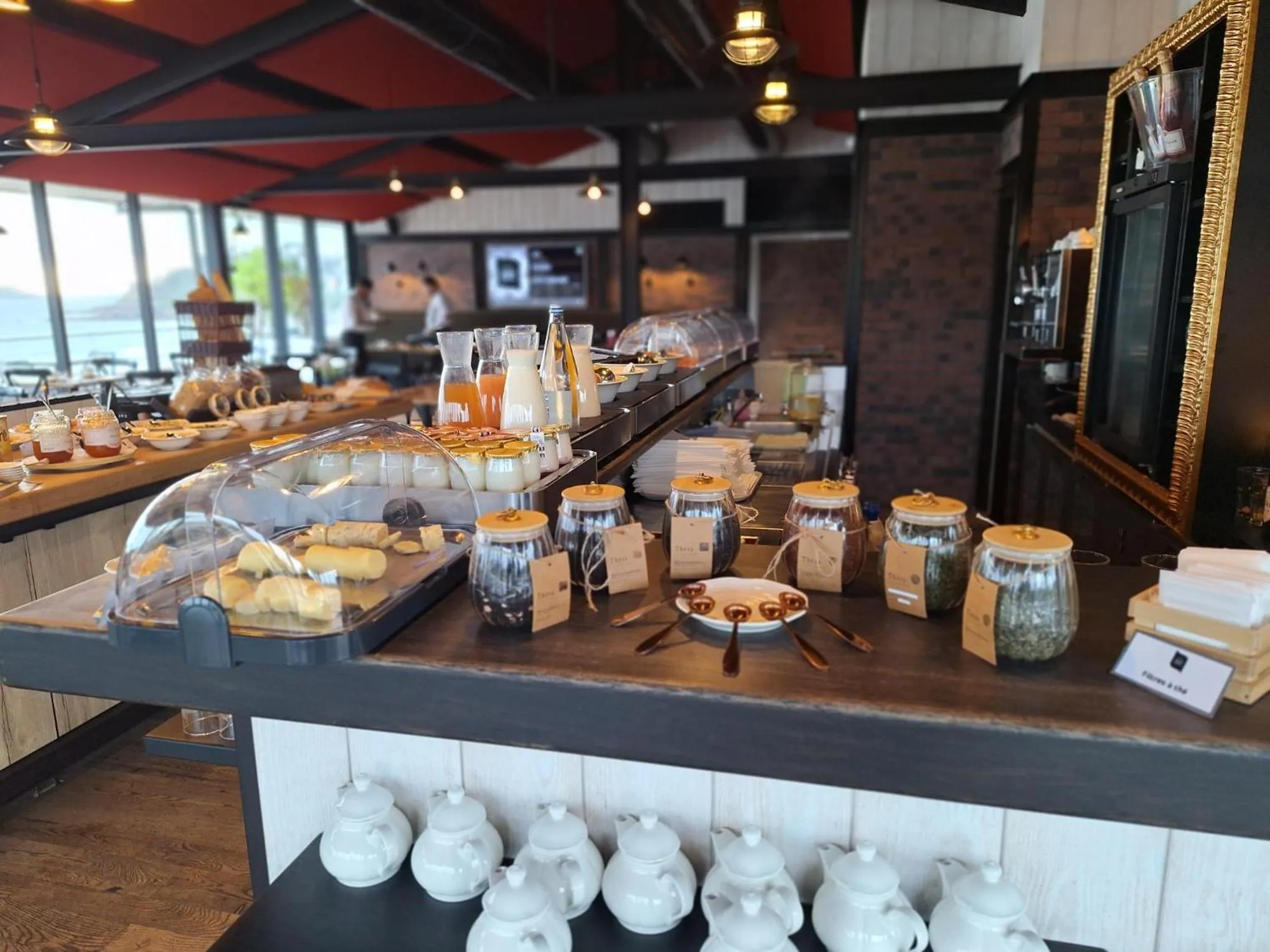 Breakfast in Grand Hôtel Perros-Guirec