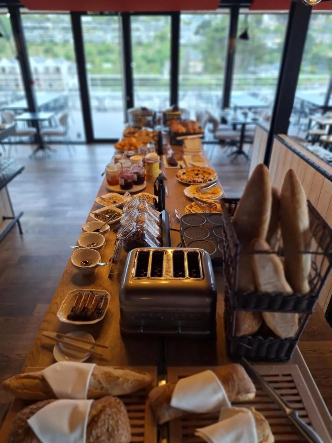 Breakfast in Grand Hôtel Perros-Guirec