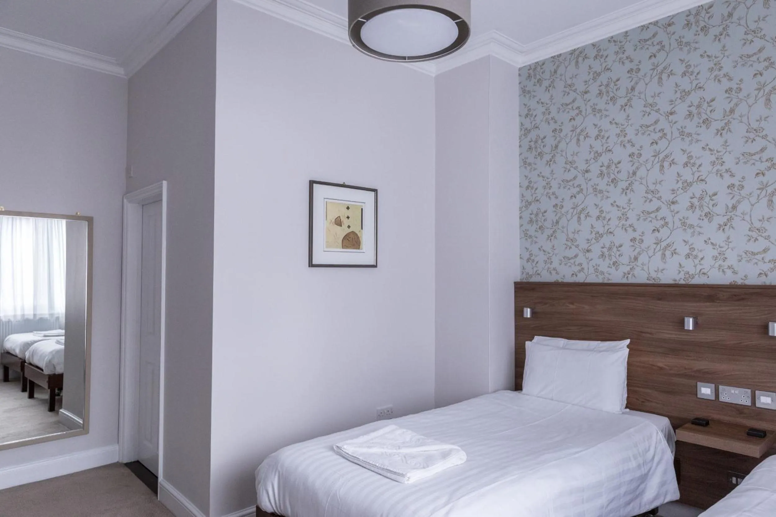 Decorative detail, Bed in Qudos