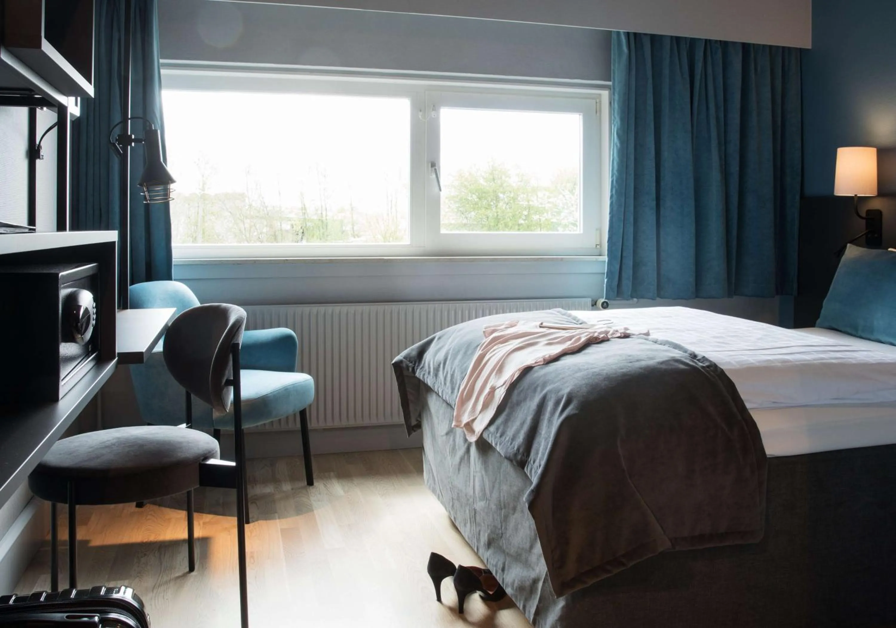 Bedroom, Bed in Scandic Odense