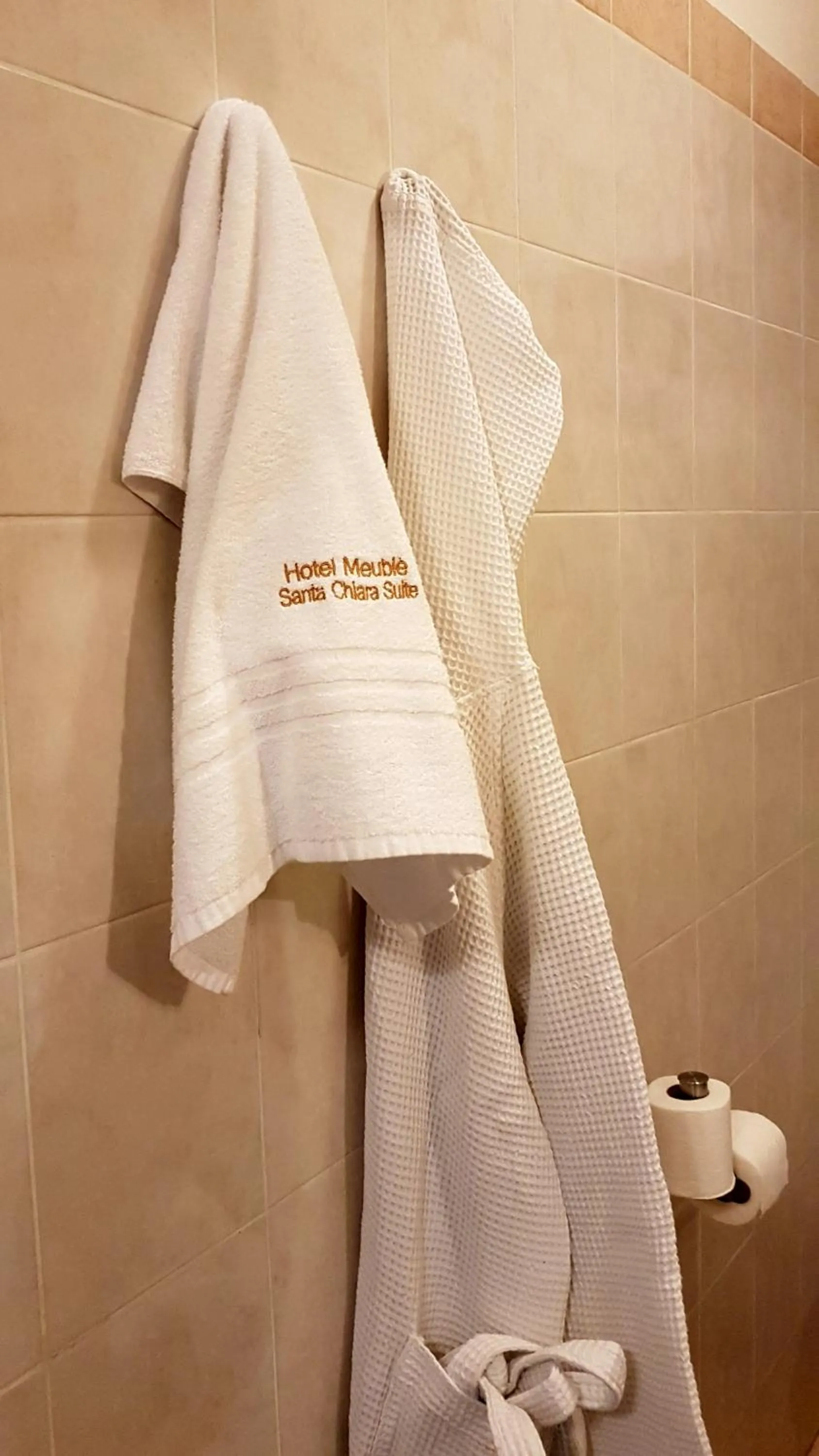 Bathroom in Hotel Meublè Santa Chiara Suite