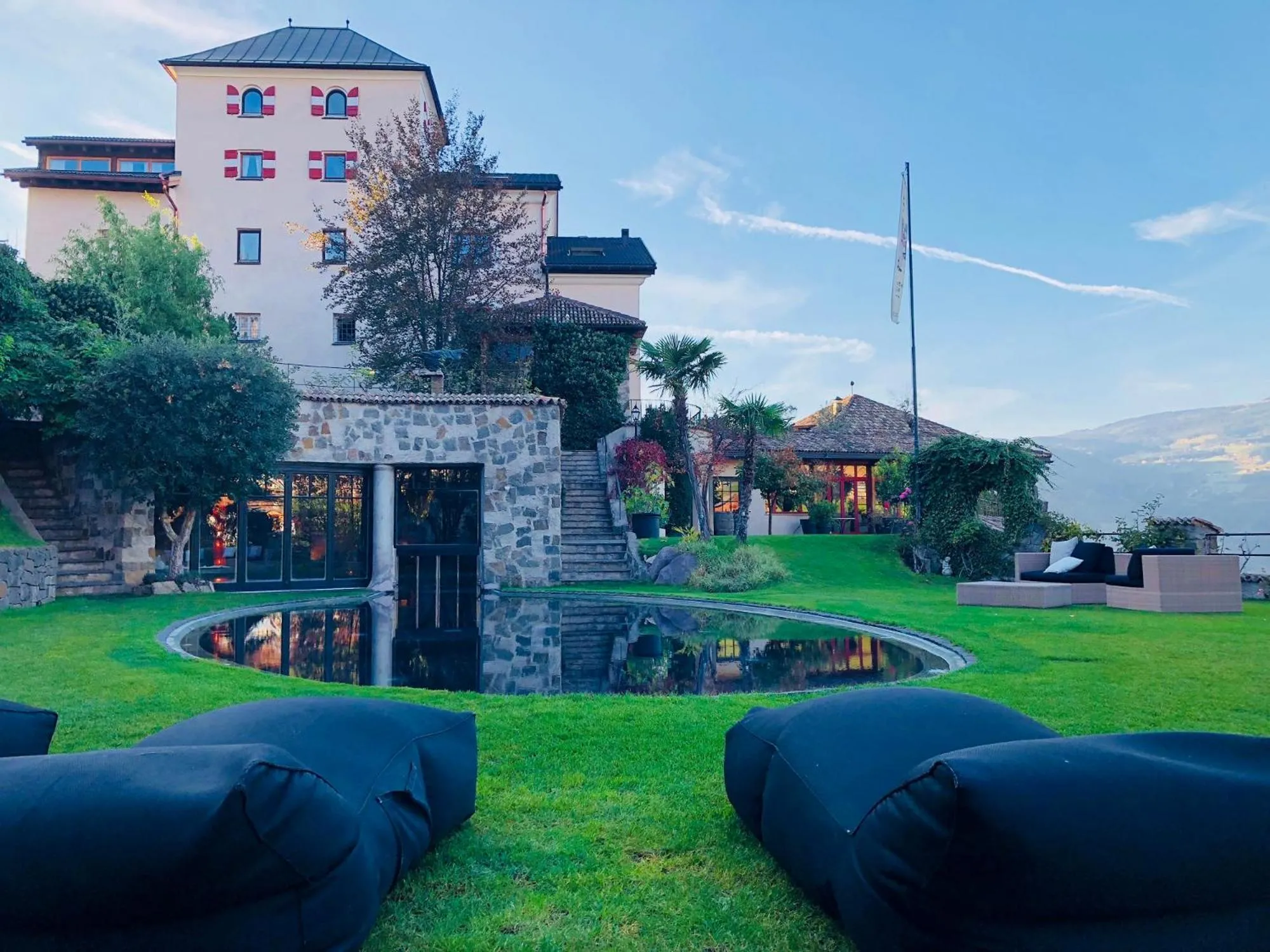 Property building in Romantik Hotel Turm