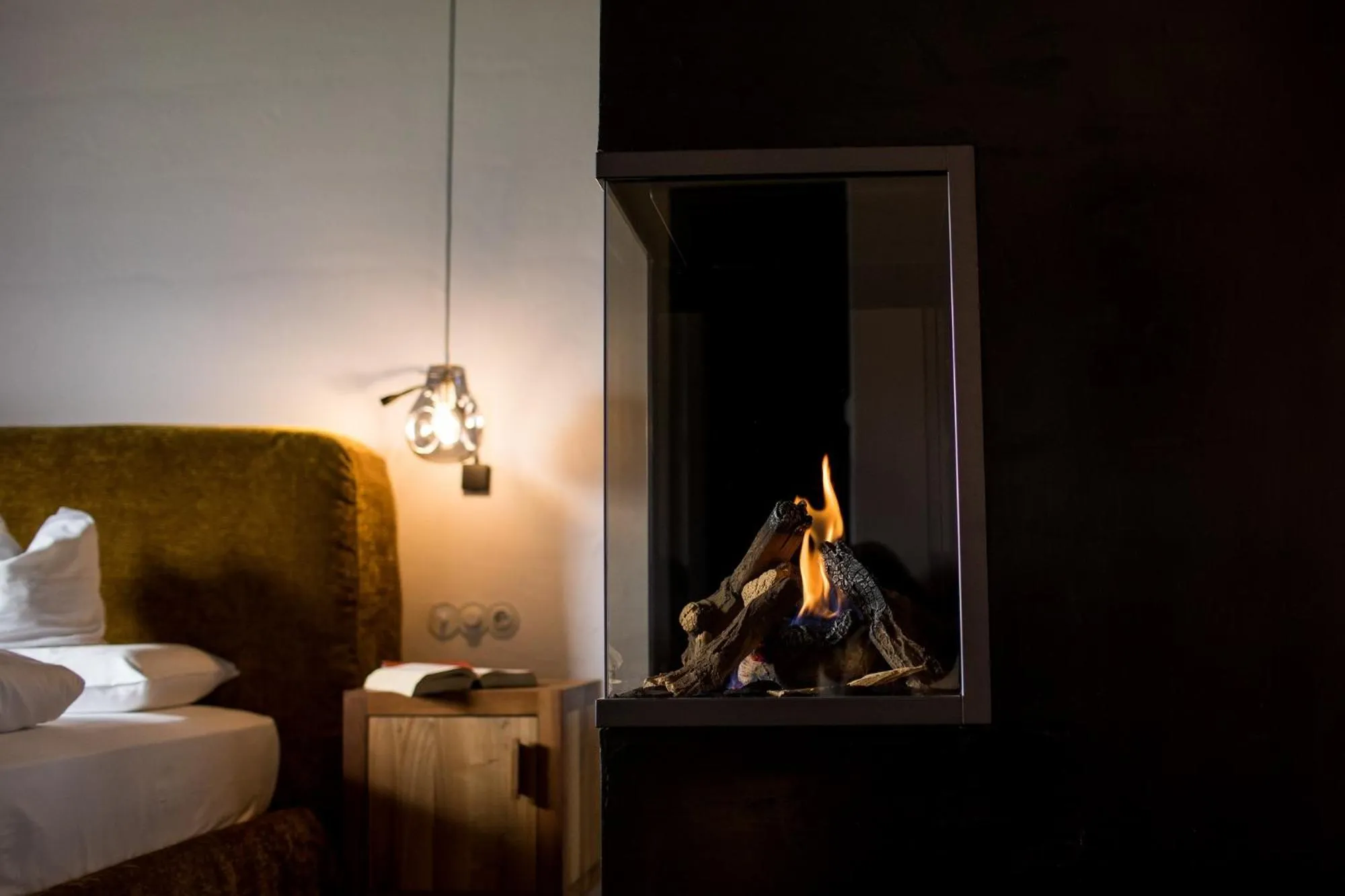 Decorative detail, Bed in Romantik Hotel Turm