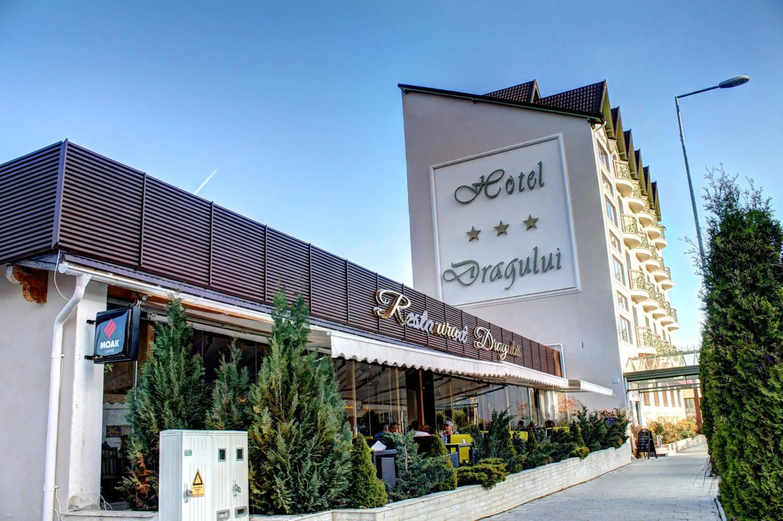 Facade/entrance in Hotel Dragului