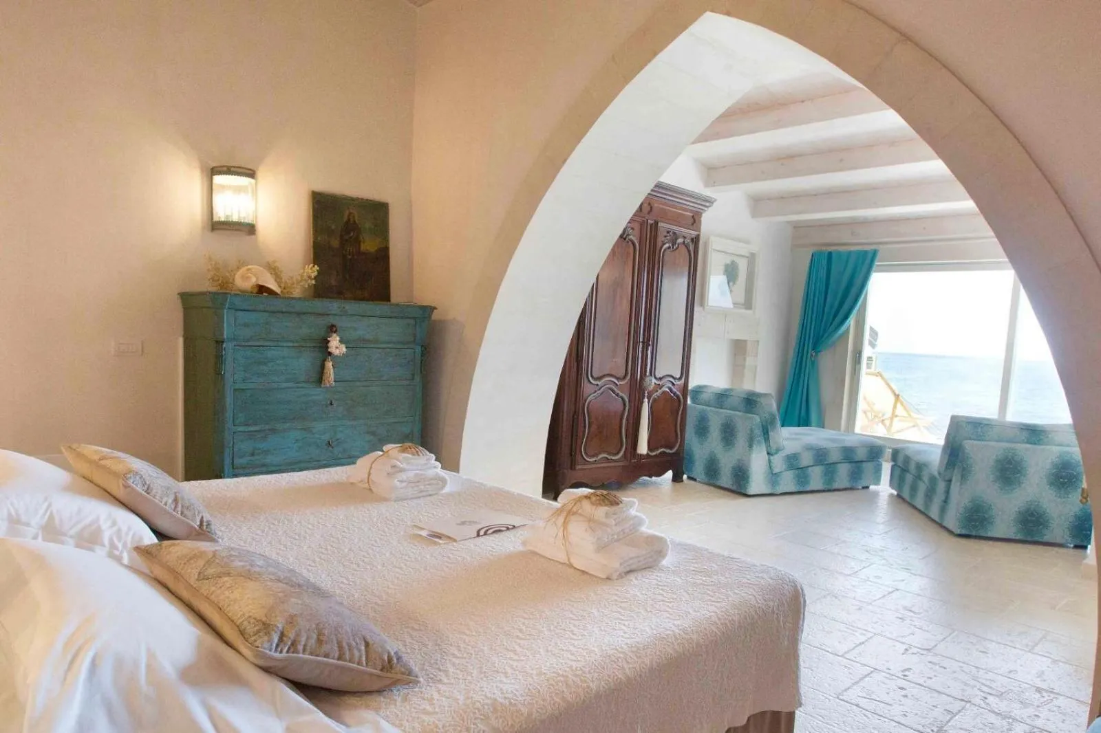 Bedroom, Bed in Musciara Siracusa Resort