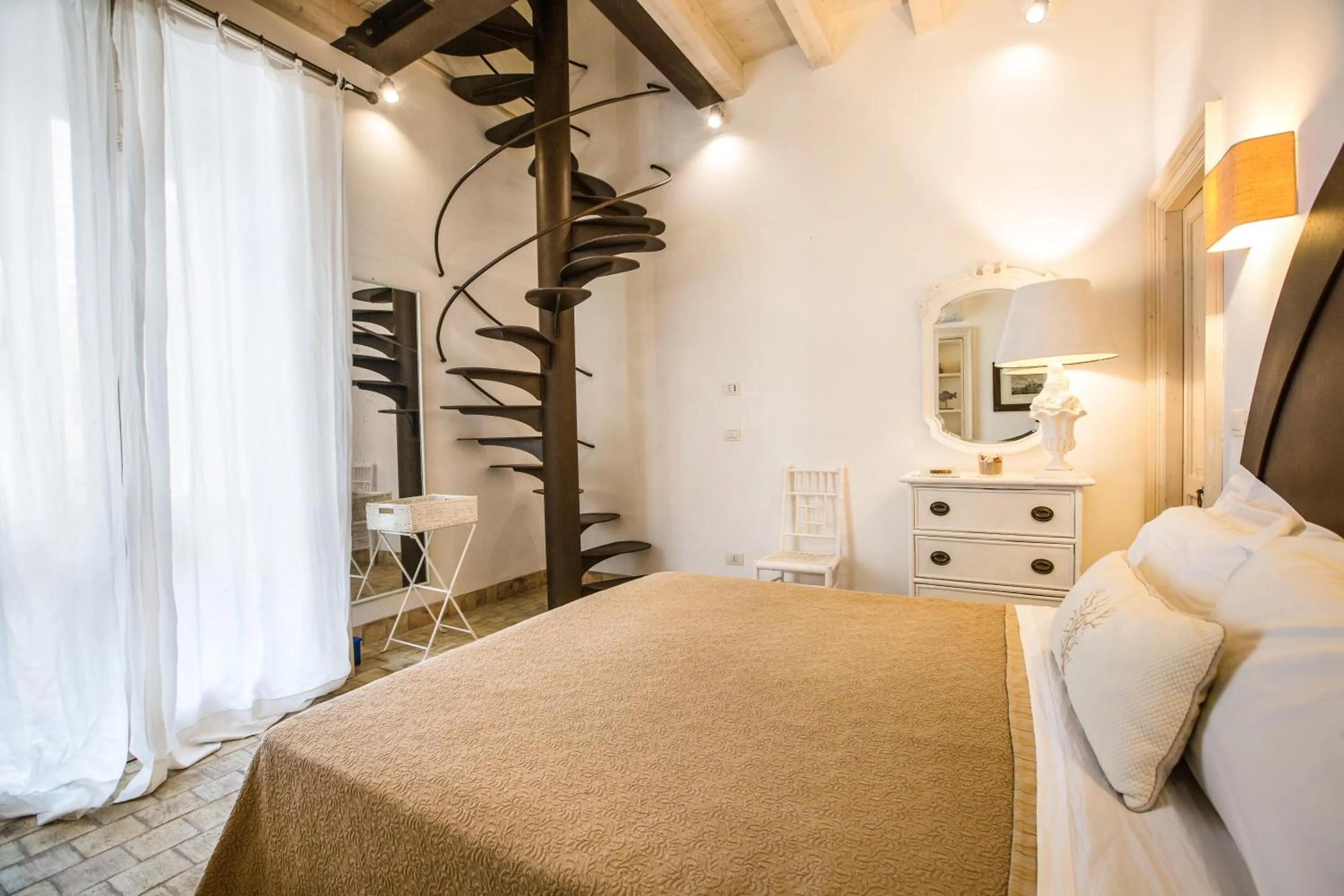 Bed in Musciara Siracusa Resort